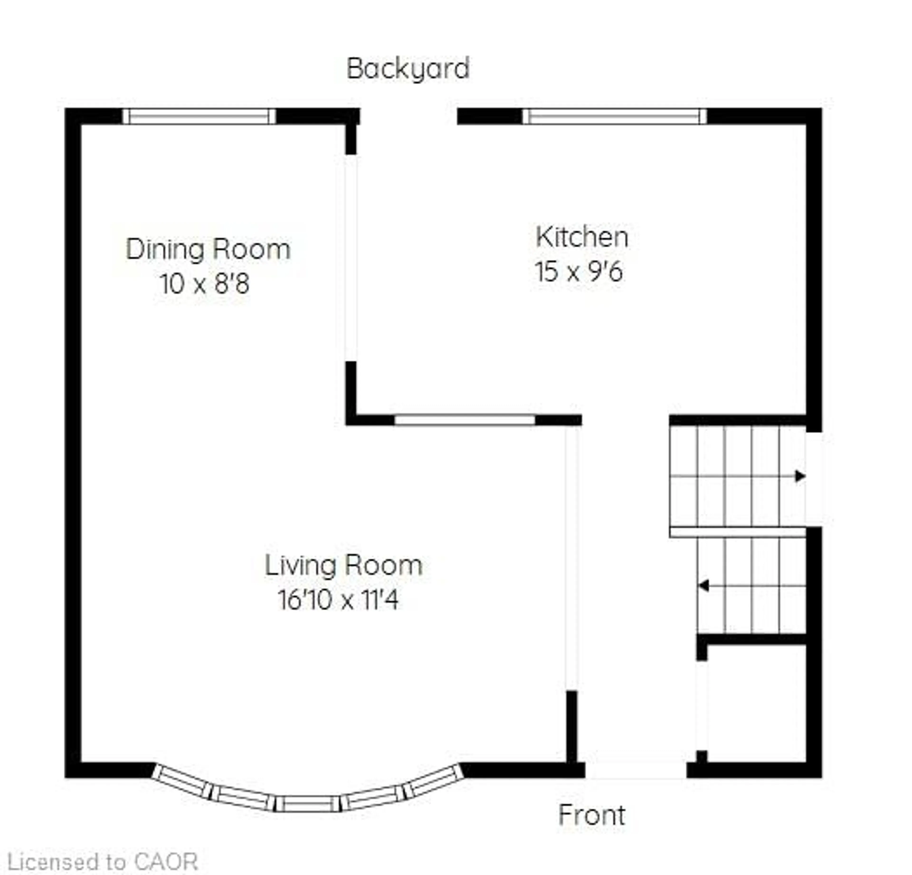 Floor plan for 6 Bendemeer St, Dundas Ontario L9H 3P1