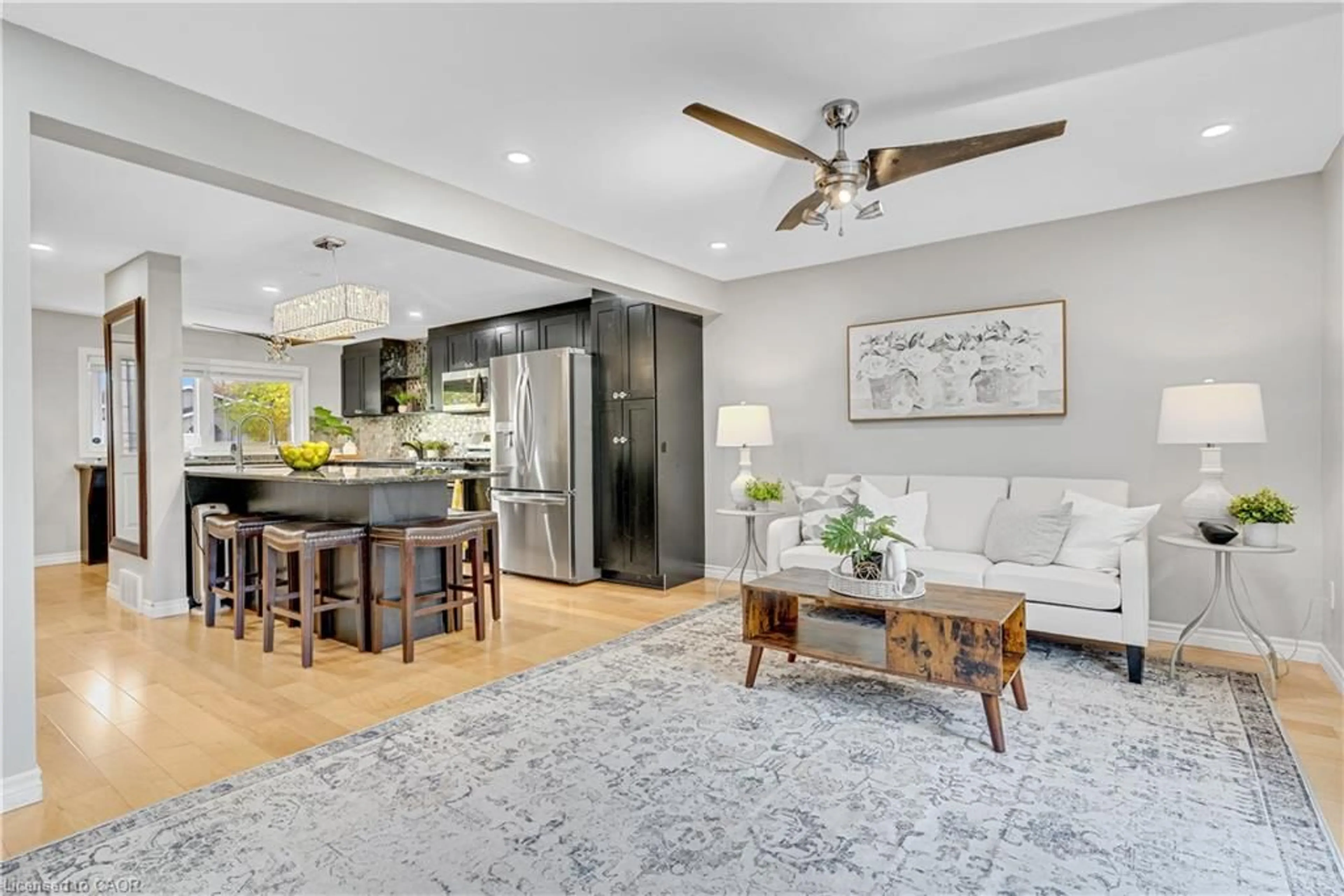 Open concept kitchen, unknown for 98 Barnicke Dr, Cambridge Ontario N3C 3M4