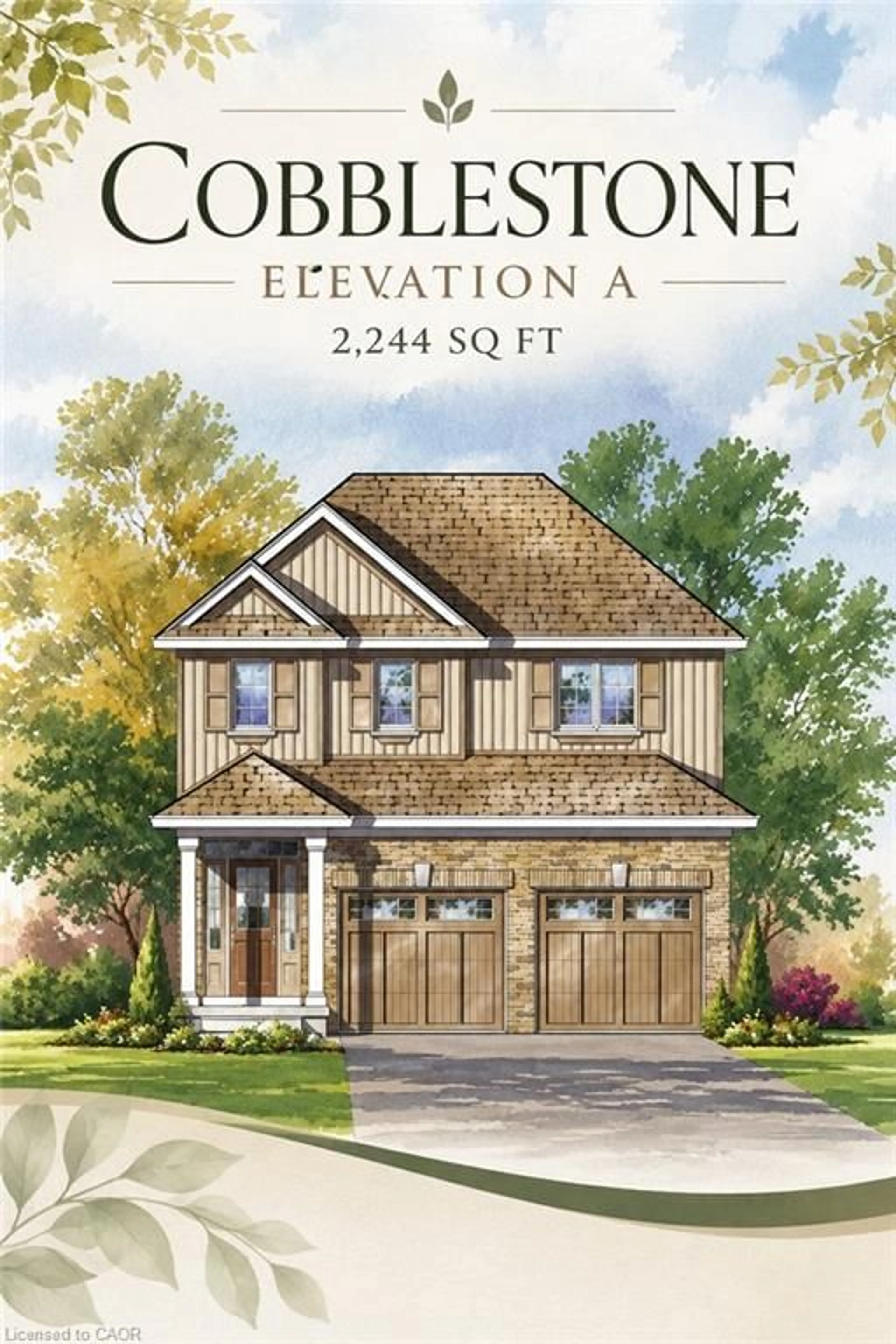 Home with brick exterior material, street for 48 White Gates Dr, Waterdown Ontario L8B 0R8