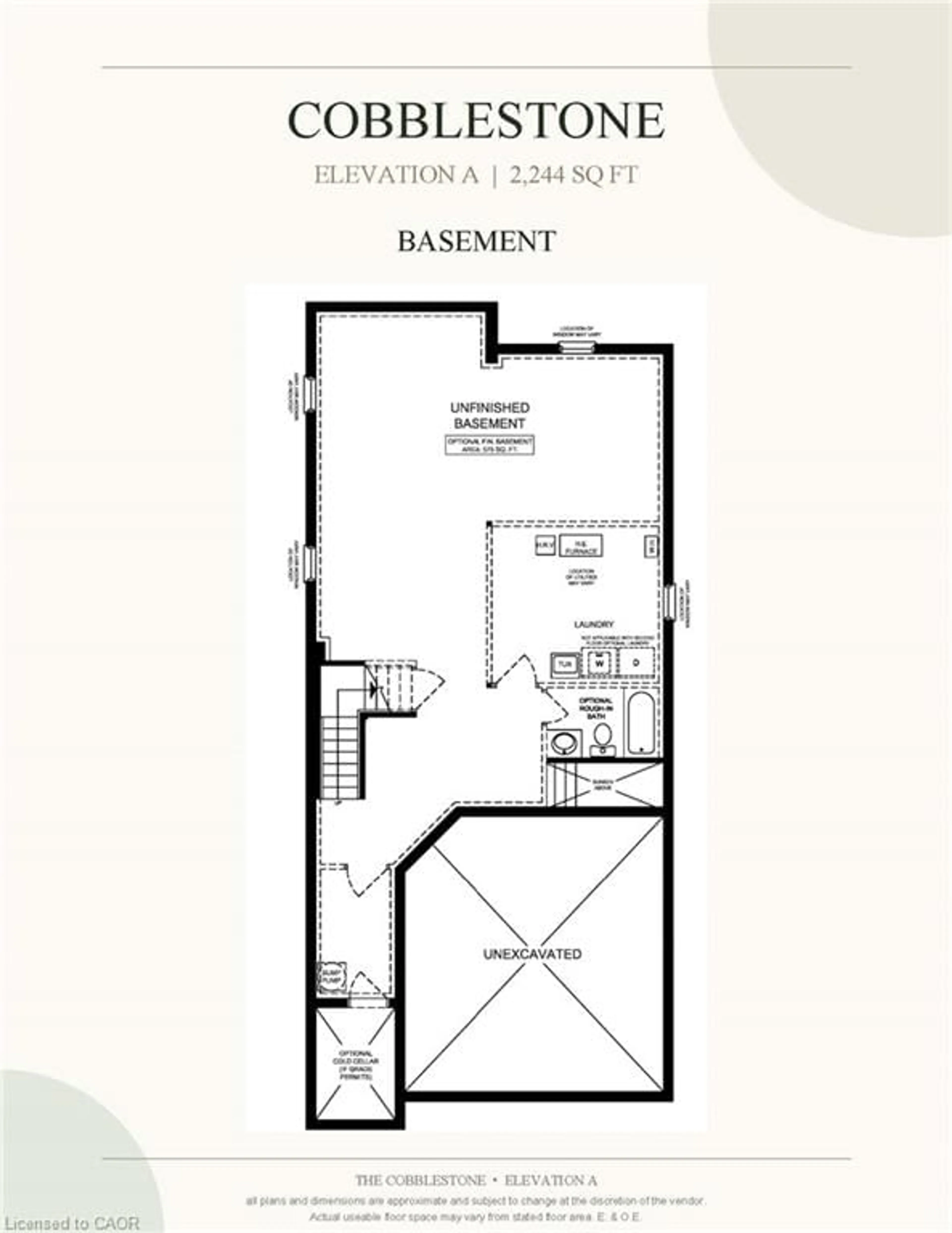 Floor plan for 48 White Gates Dr, Waterdown Ontario L8B 0R8