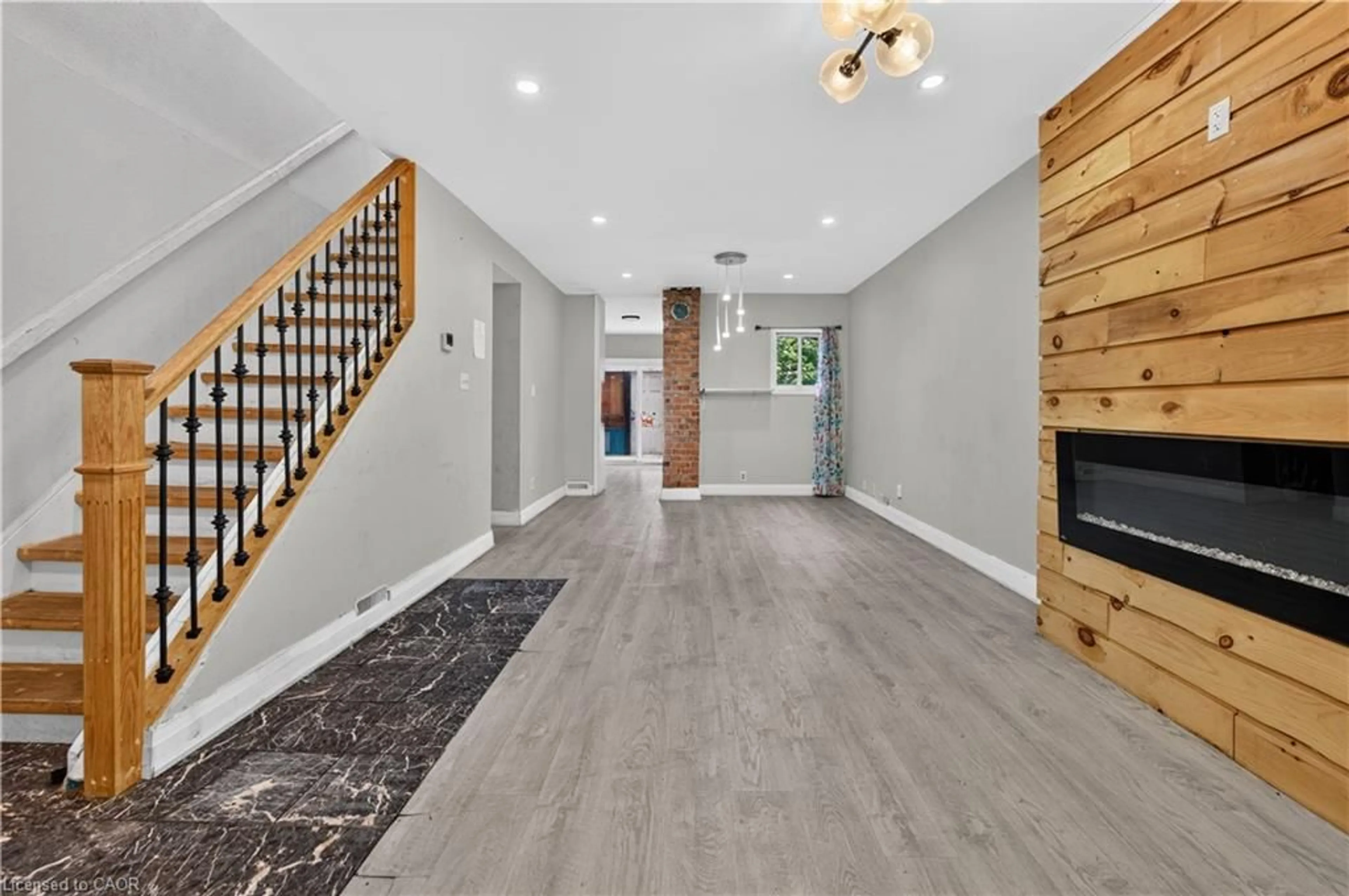 Indoor entryway for 55 Francis St, Hamilton Ontario L8L 3V2