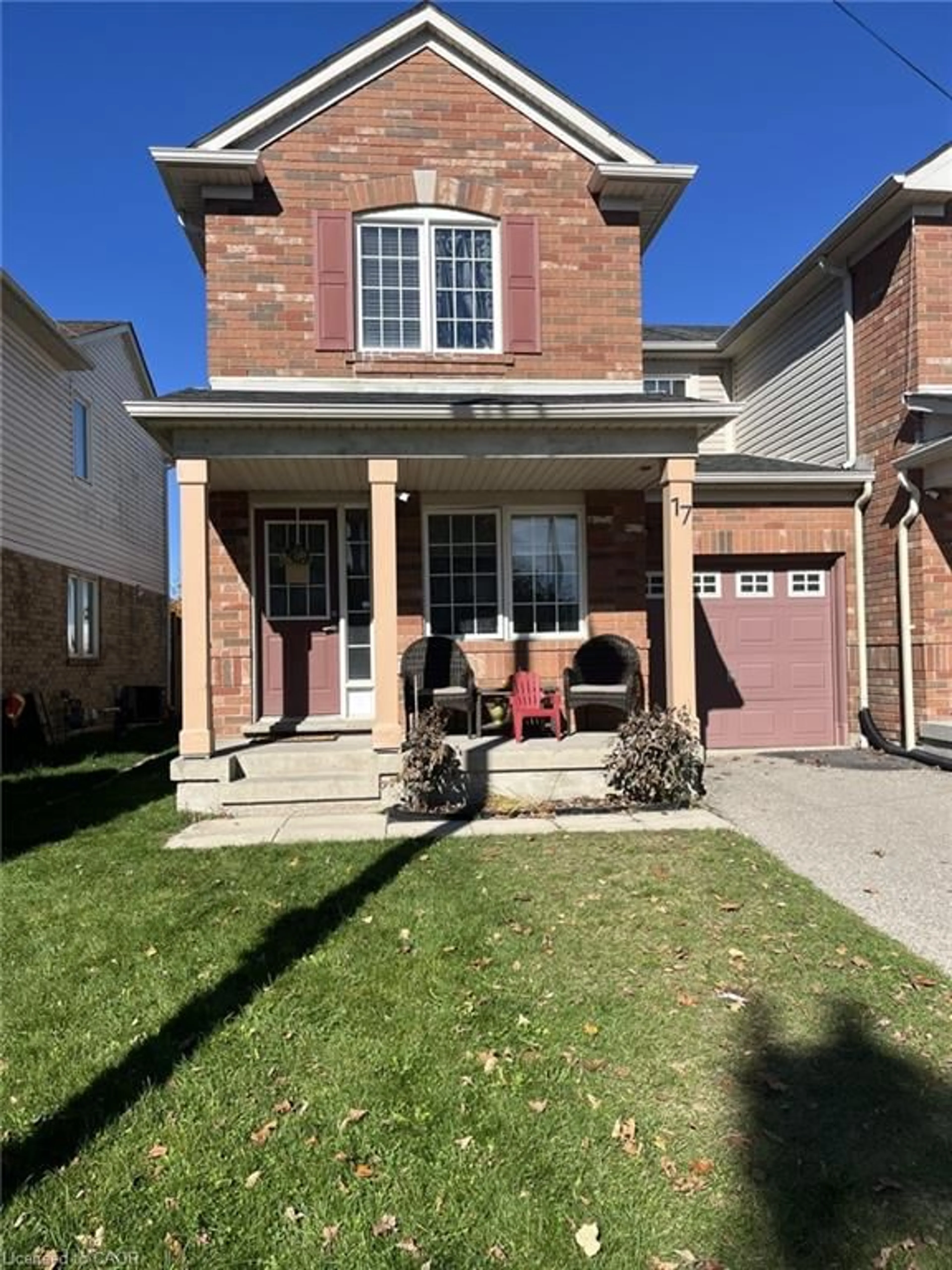 Home with brick exterior material, street for 17 Garth Massey Dr, Cambridge Ontario N1T 2H2