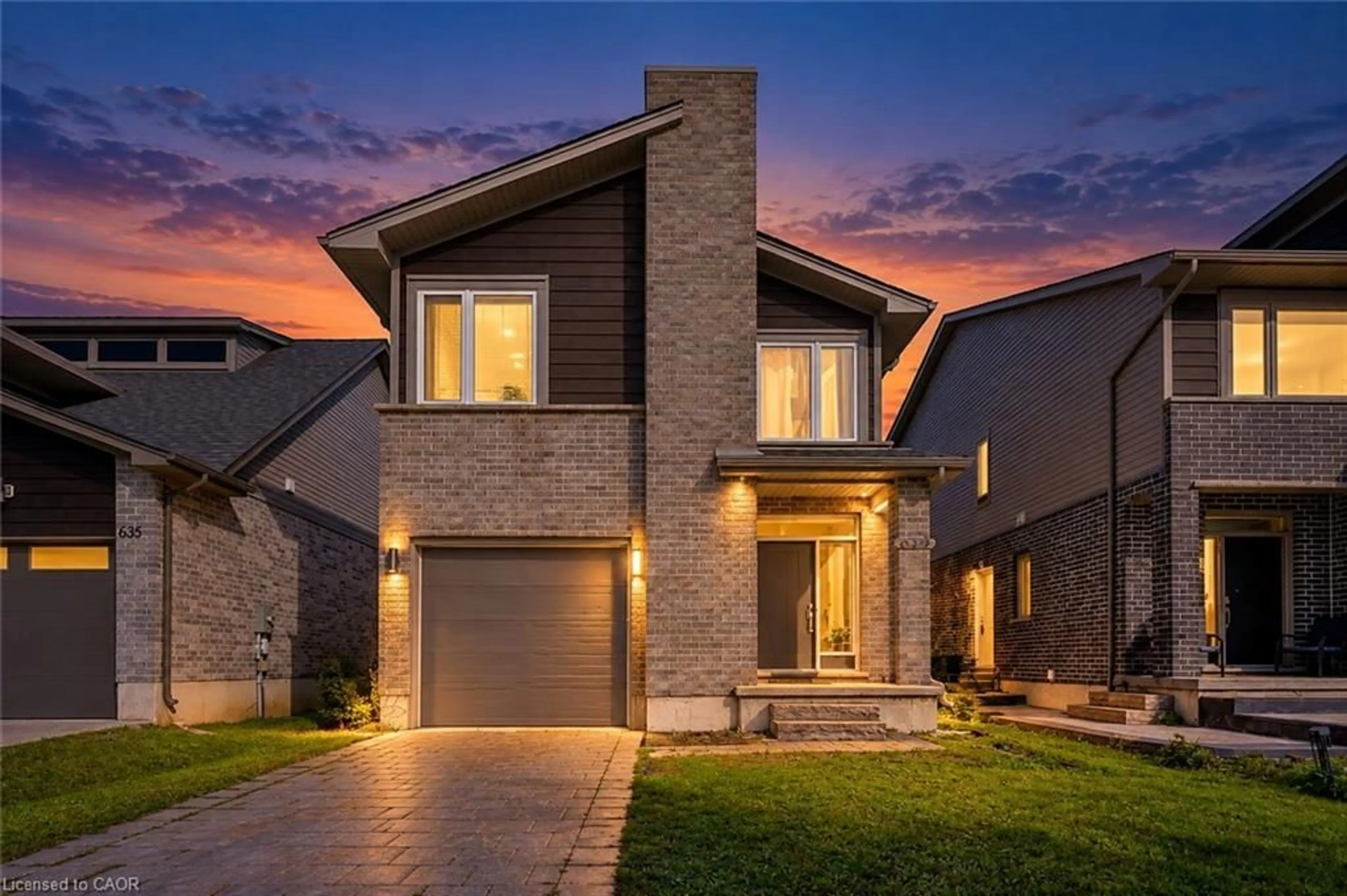 Home with brick exterior material, street for 639 Blackacres Blvd, London Ontario N6G 0V2