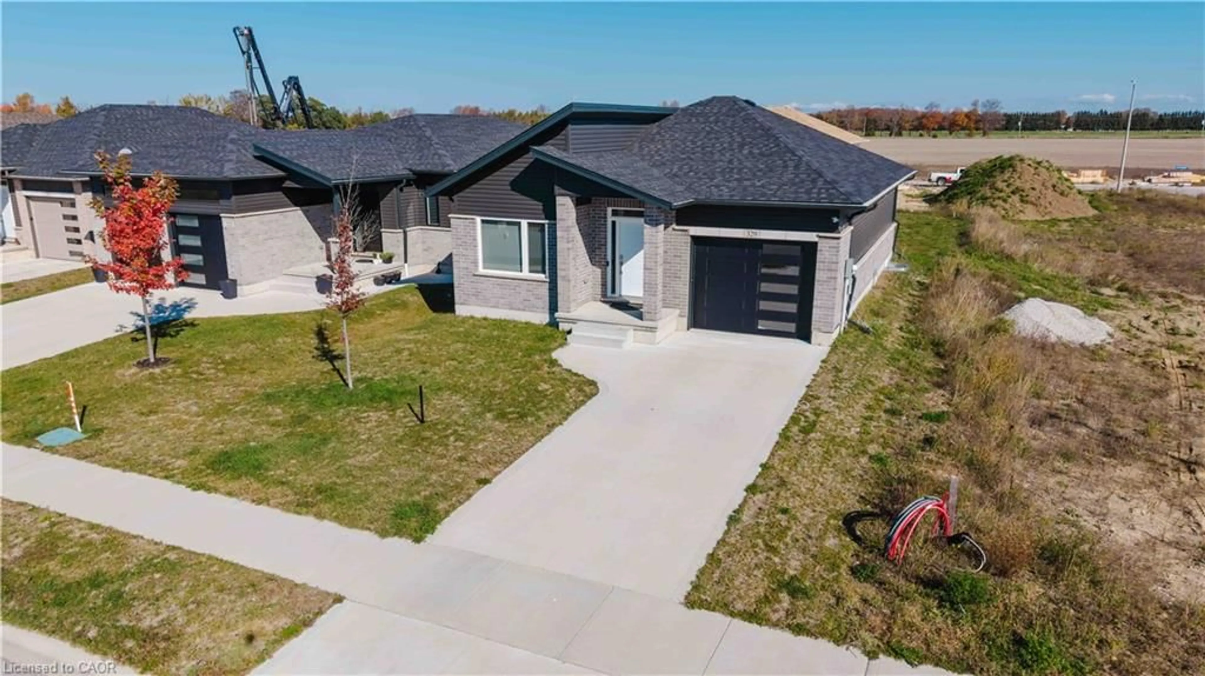 A pic from outside/outdoor area/front of a property/back of a property/a pic from drone, street for 329 Mary Rose Ave, Port Elgin Ontario N0H 2C3