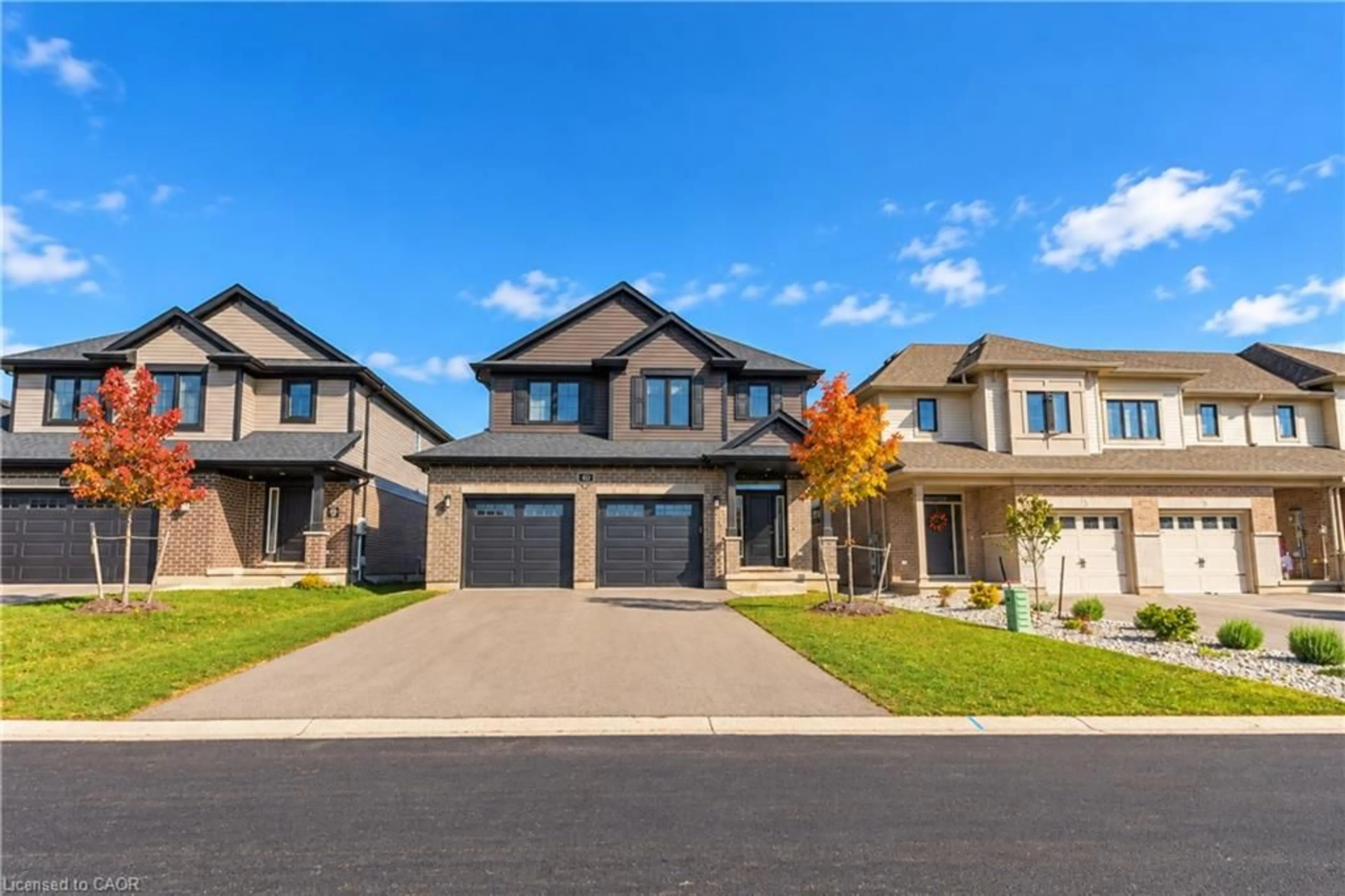 Home with brick exterior material, street for 60 Lark St, Tillsonburg Ontario N4G 0K8