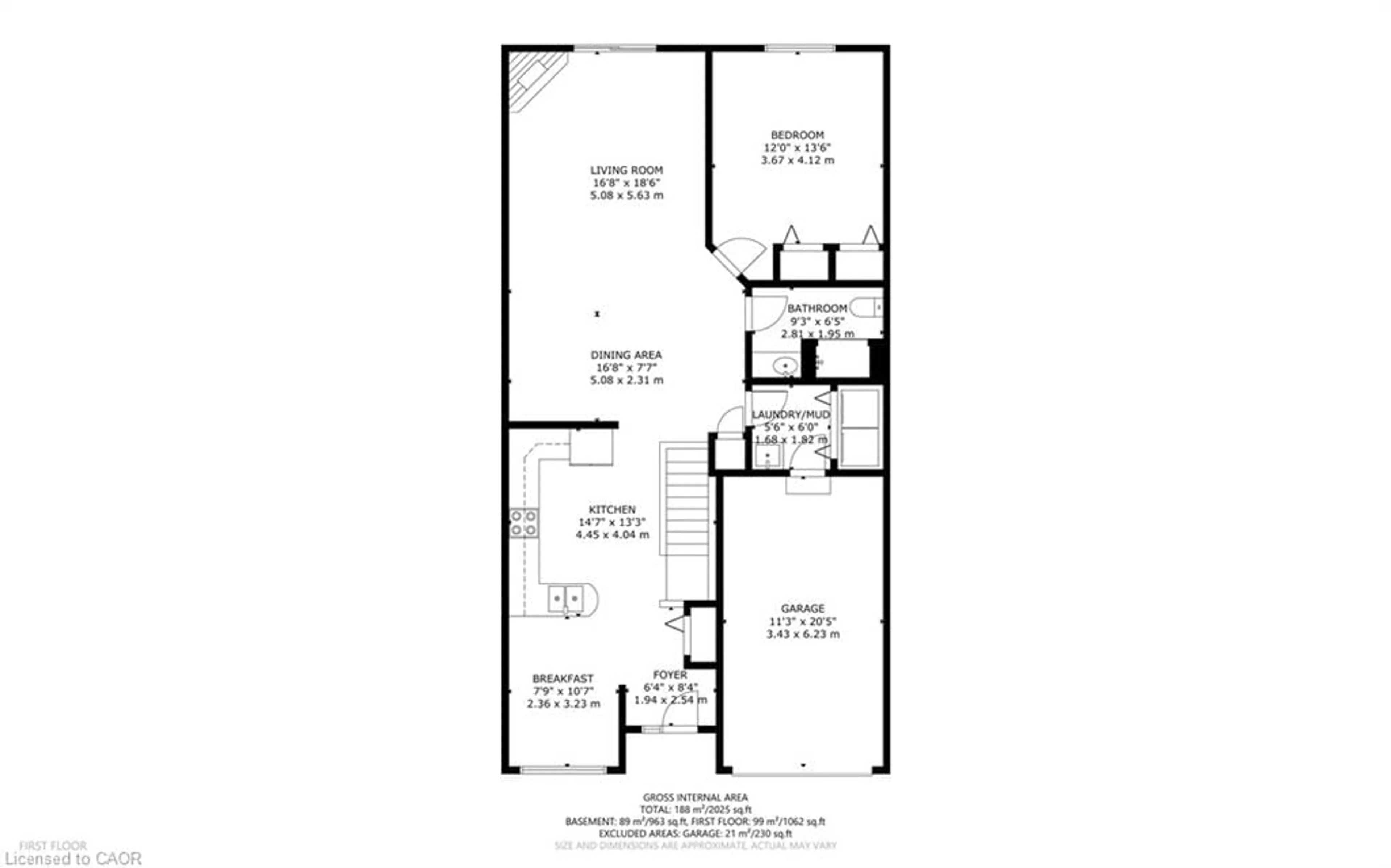 Floor plan for 53 Beverly St #5, Brant County Ontario N0E 1N0