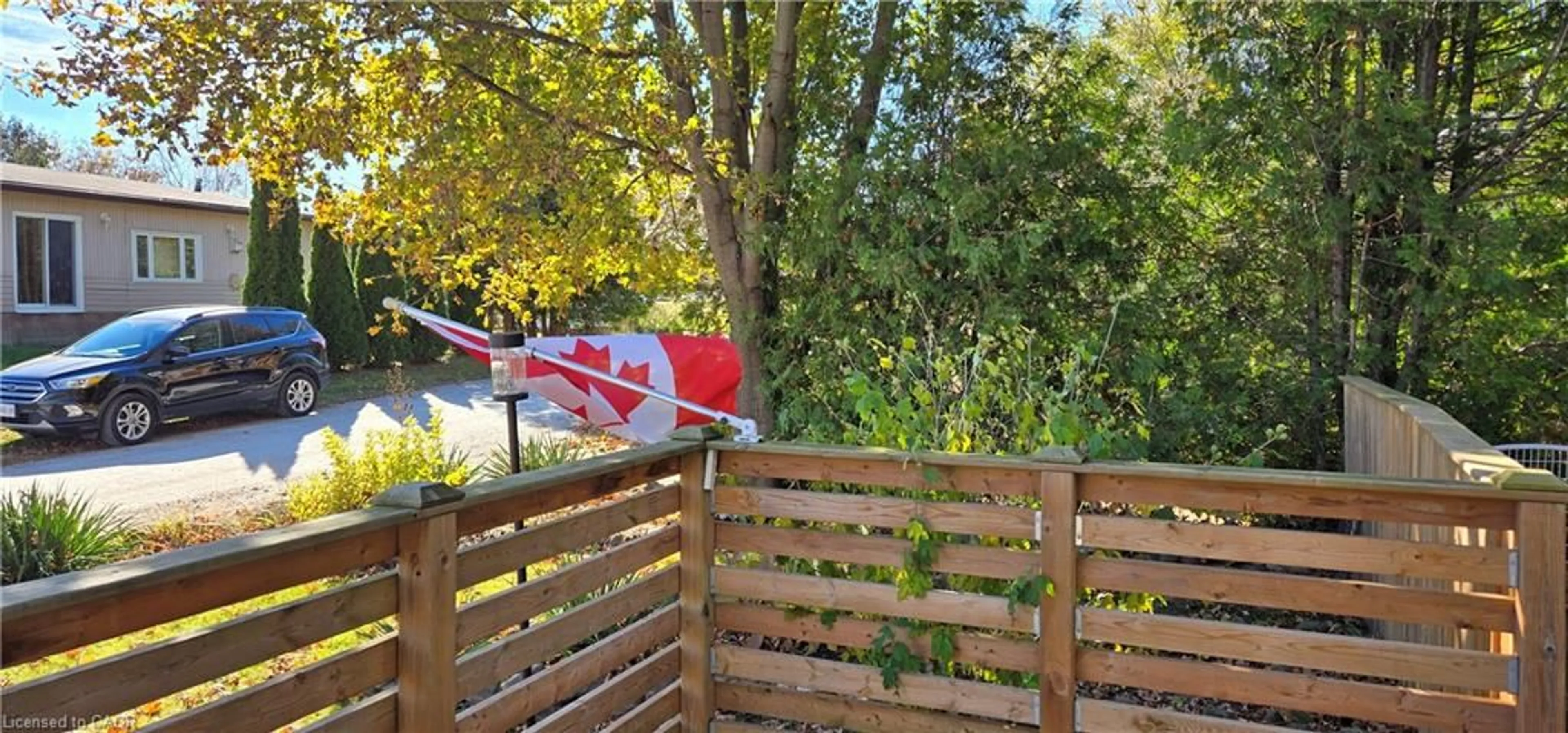 Balcony in the apartment, forest/trees view for 1085 Concession Road 10 Conc #73, Flamborough Ontario N0B 2J0