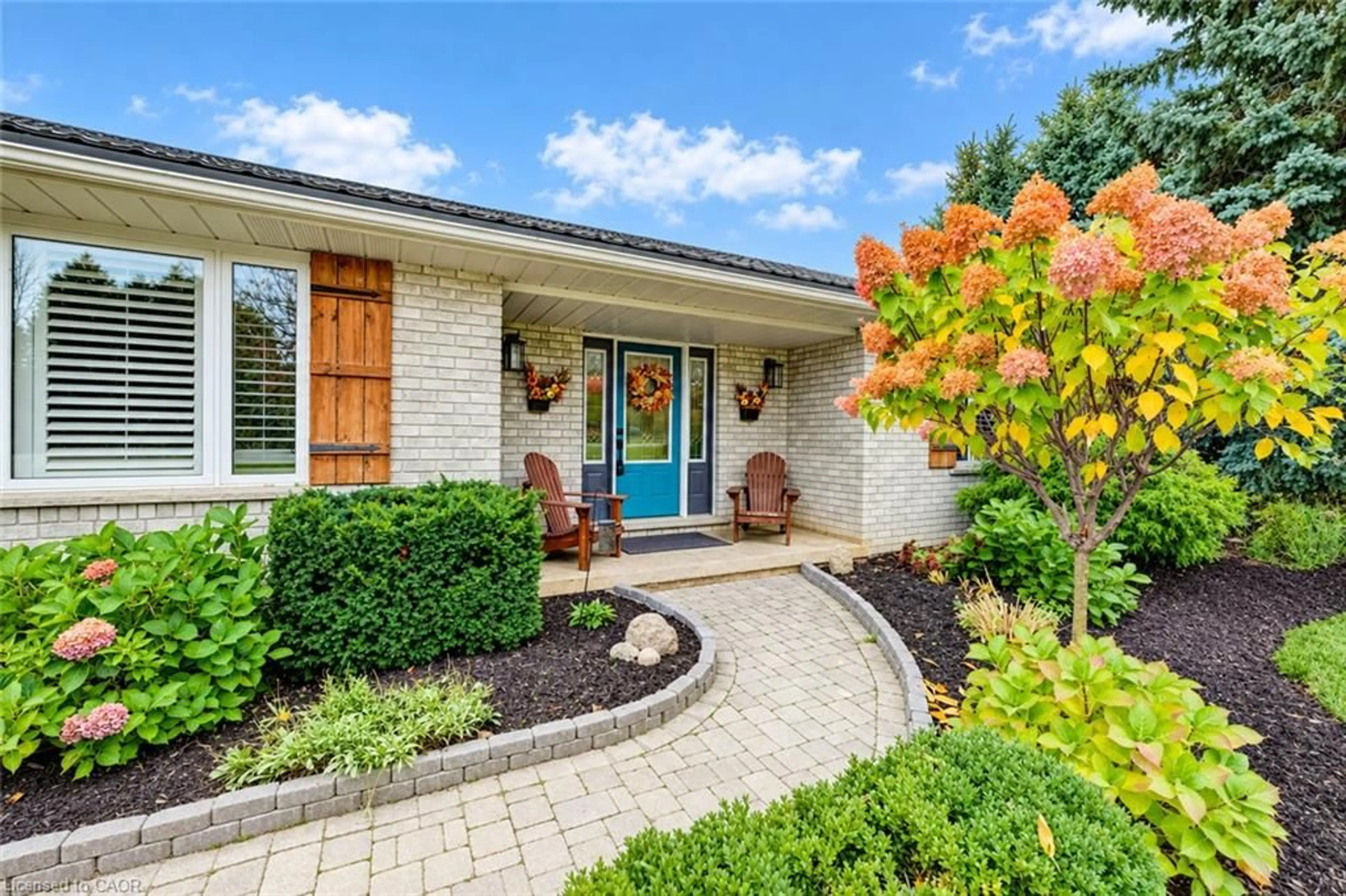 Home with brick exterior material, street for 6652 Third Line W Line, Elora Ontario N0B 1S0