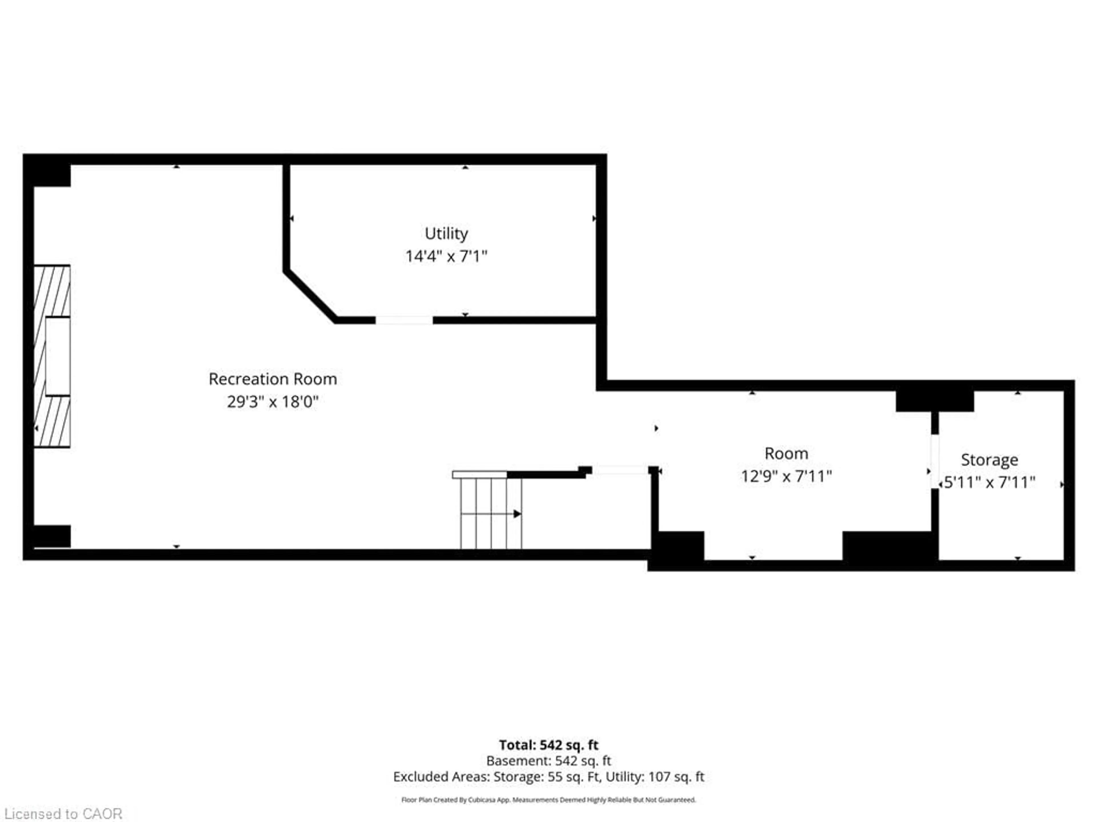 Floor plan for 1 Cooke Ave, Brantford Ontario N3T 0S2