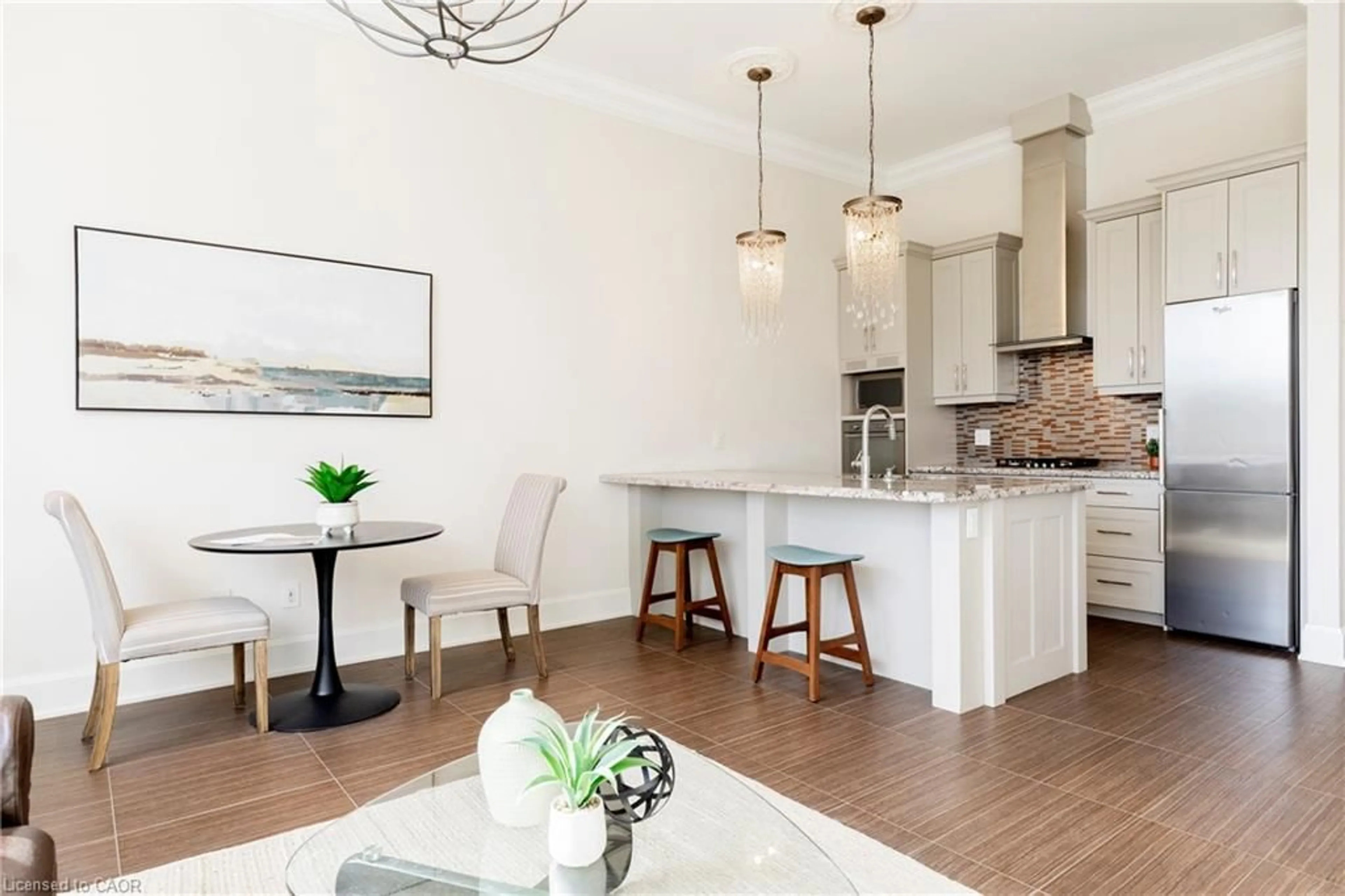Open concept kitchen, unknown for 397 King St #207, Dundas Ontario L9H 1W9