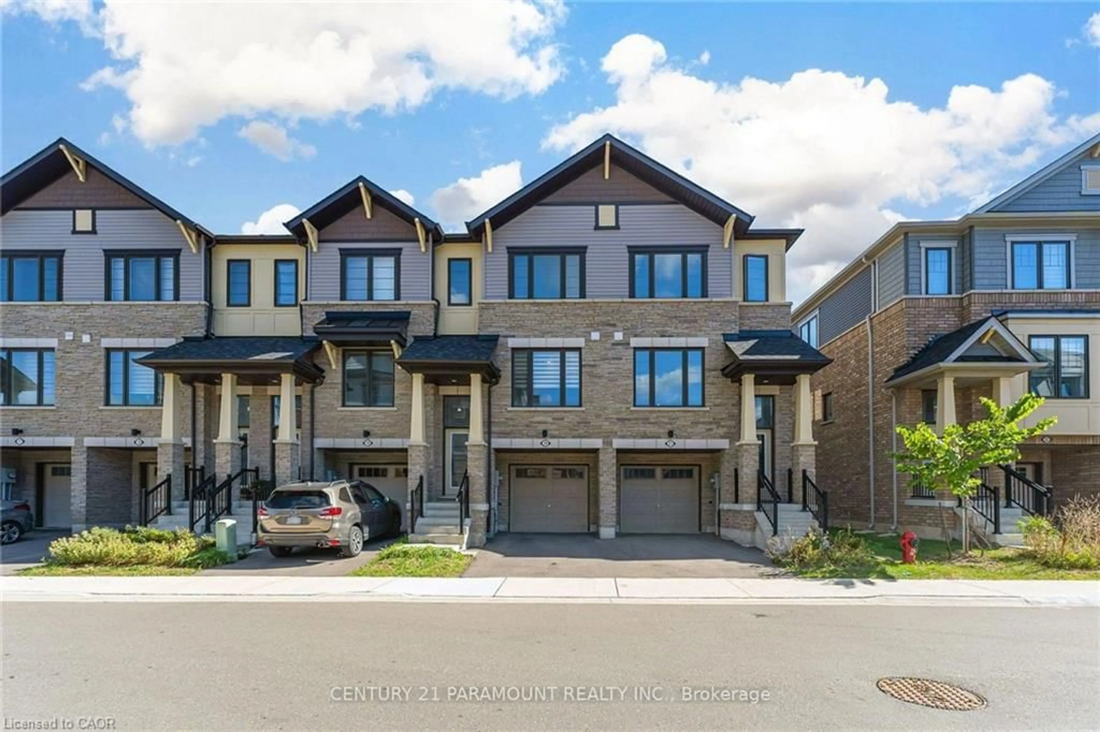 Home with brick exterior material, street for 185 Bedrock Dr #20, Stoney Creek Ontario L8J 0M5