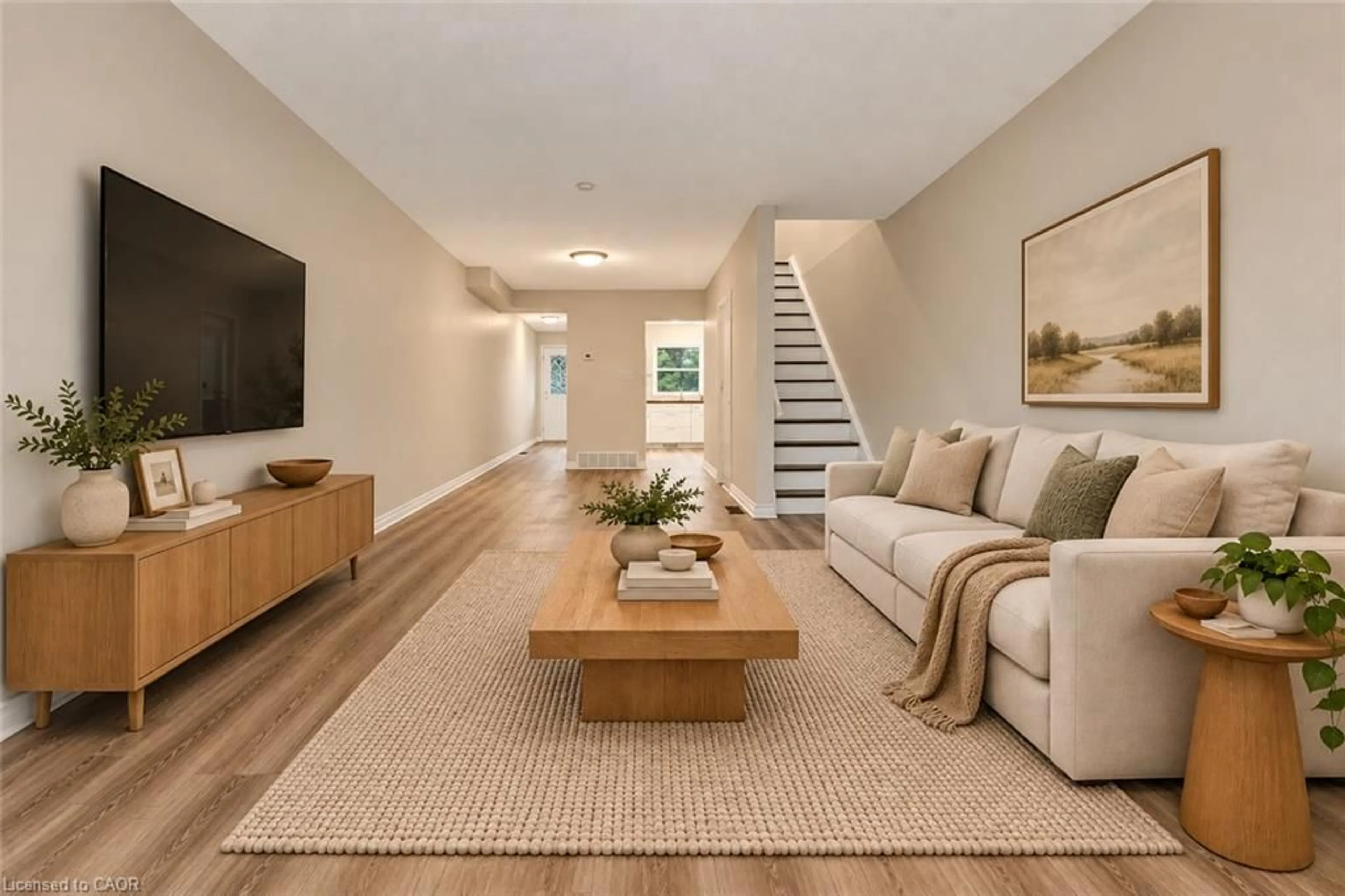 Living room with furniture, unknown for 655 Albert St #C, Waterloo Ontario N2L 3V5