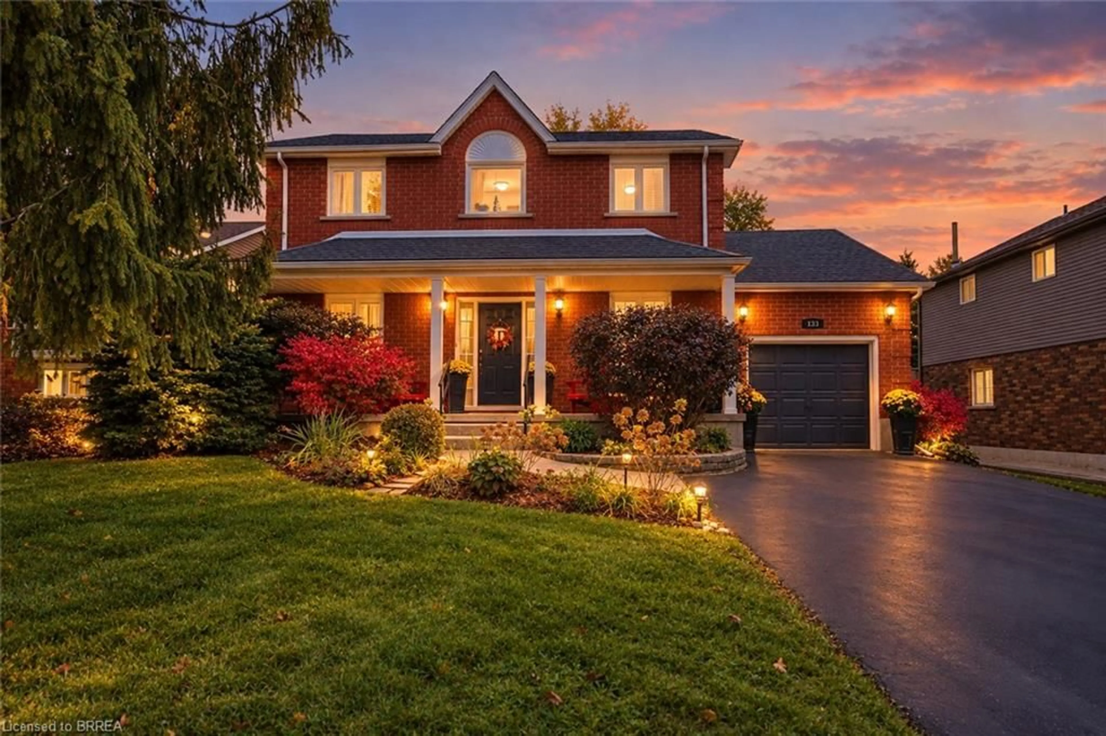 Home with brick exterior material, street for 133 Aspen St, Paris Ontario N3L 4A7