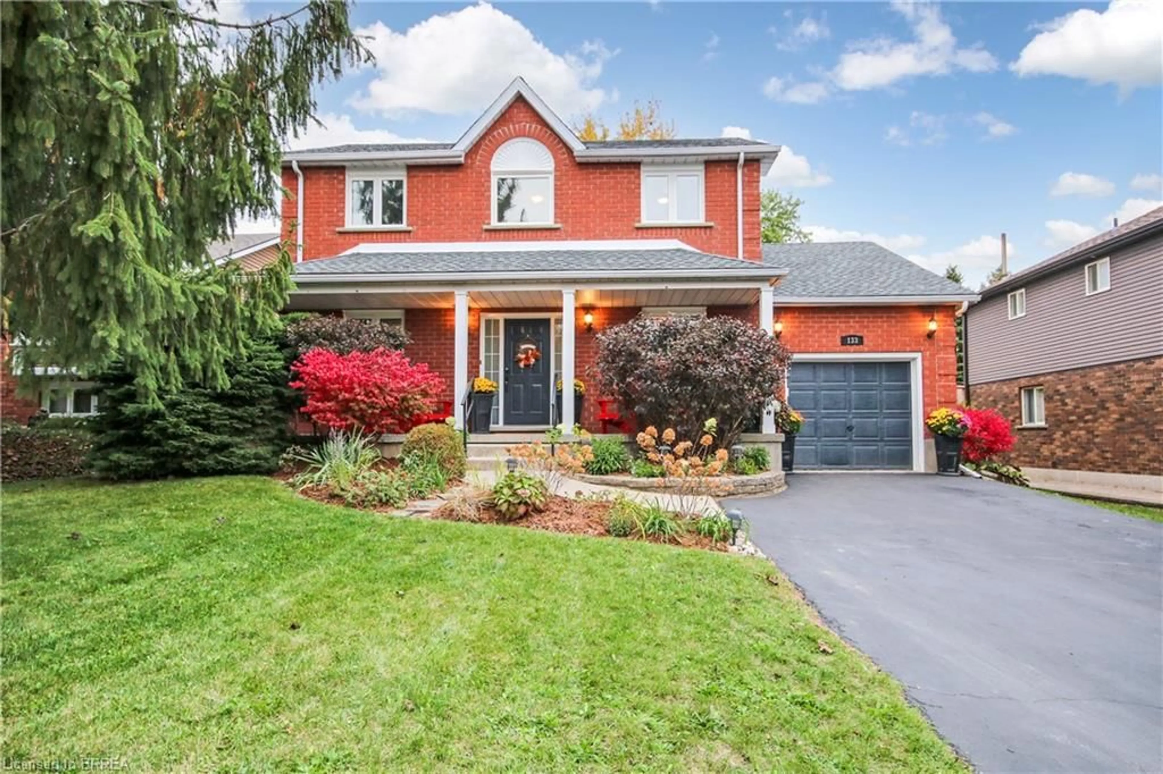 Home with brick exterior material, street for 133 Aspen St, Paris Ontario N3L 4A7