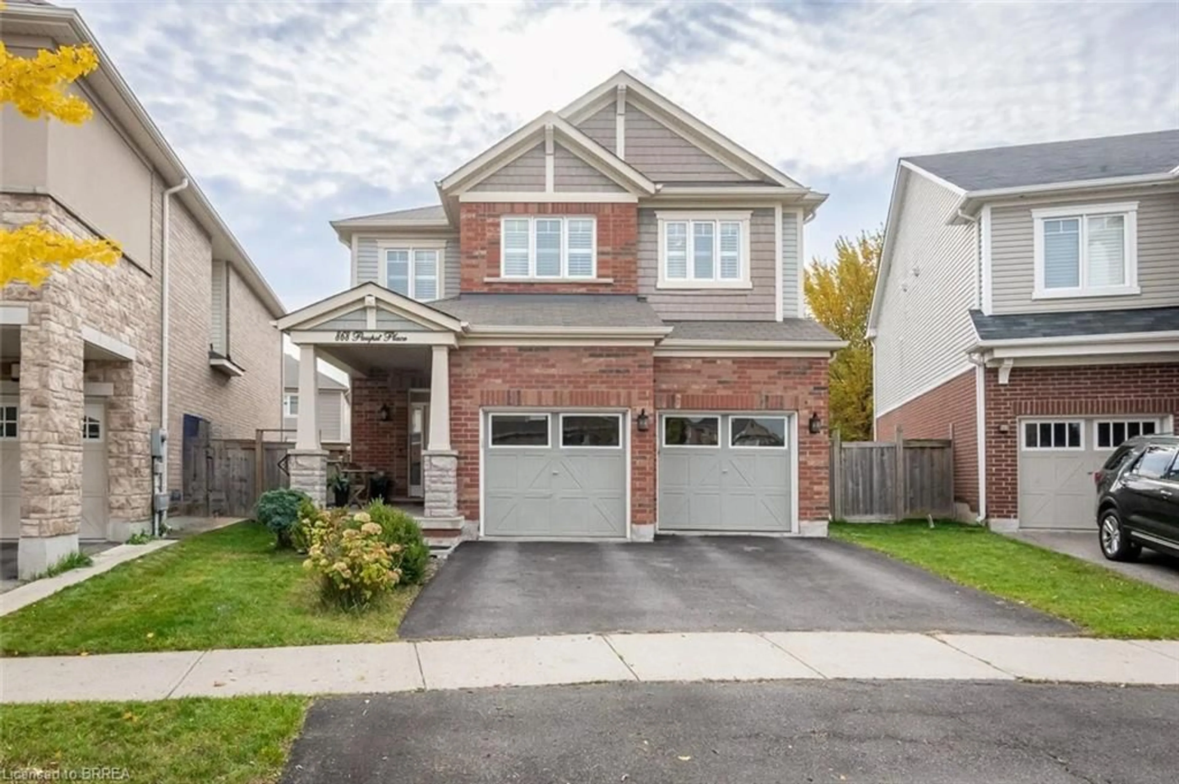 Home with brick exterior material, street for 868 Paupst Pl, Milton Ontario L9T 8S4