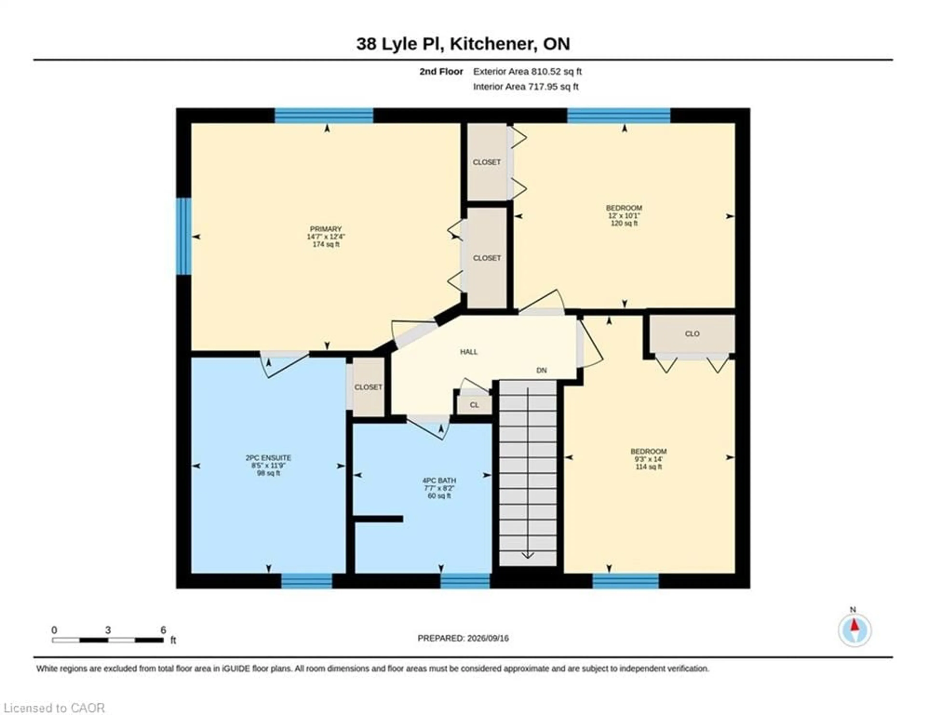 Floor plan for 38 Lyle Pl, Kitchener Ontario N2B 2J6