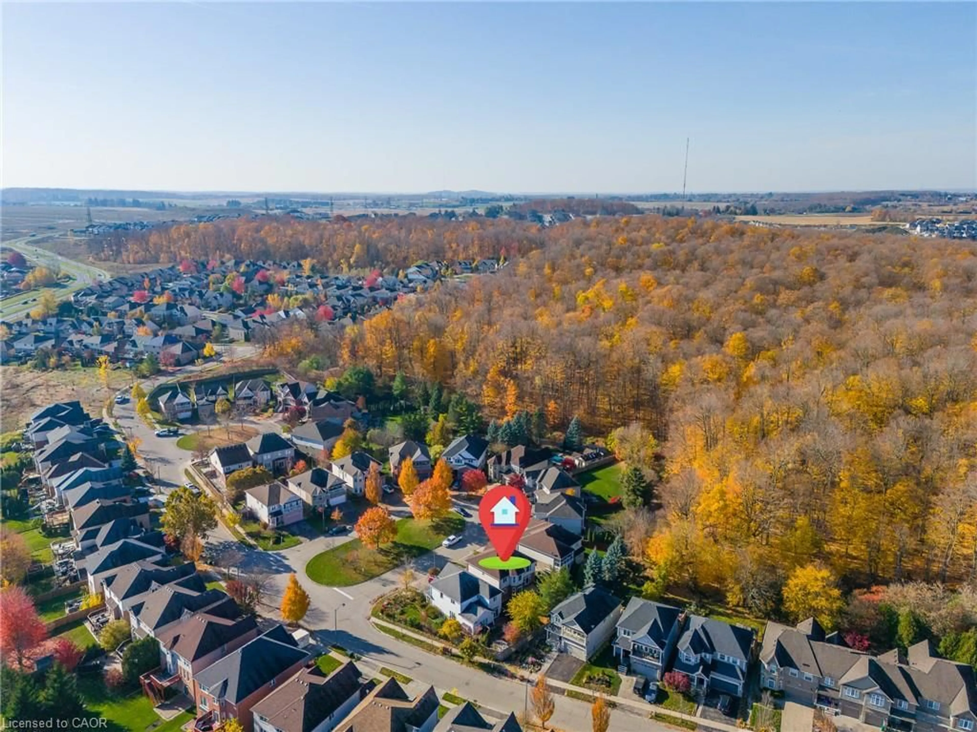A pic from outside/outdoor area/front of a property/back of a property/a pic from drone, unknown for 602 St Anton St, Waterloo Ontario N2V 2M8