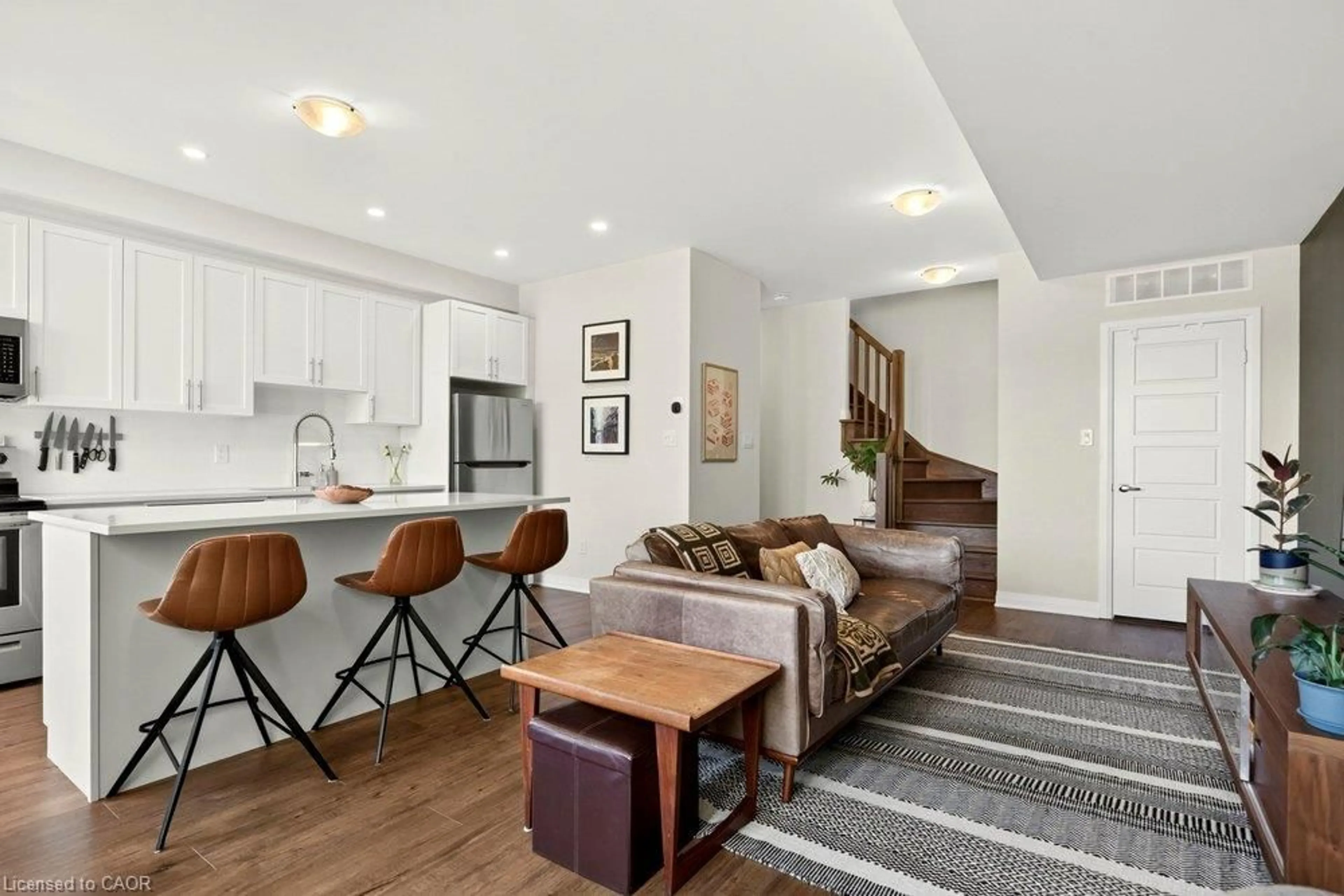 Living room with furniture, unknown for 12 Blanshard St #311, Hamilton Ontario L8P 0C7