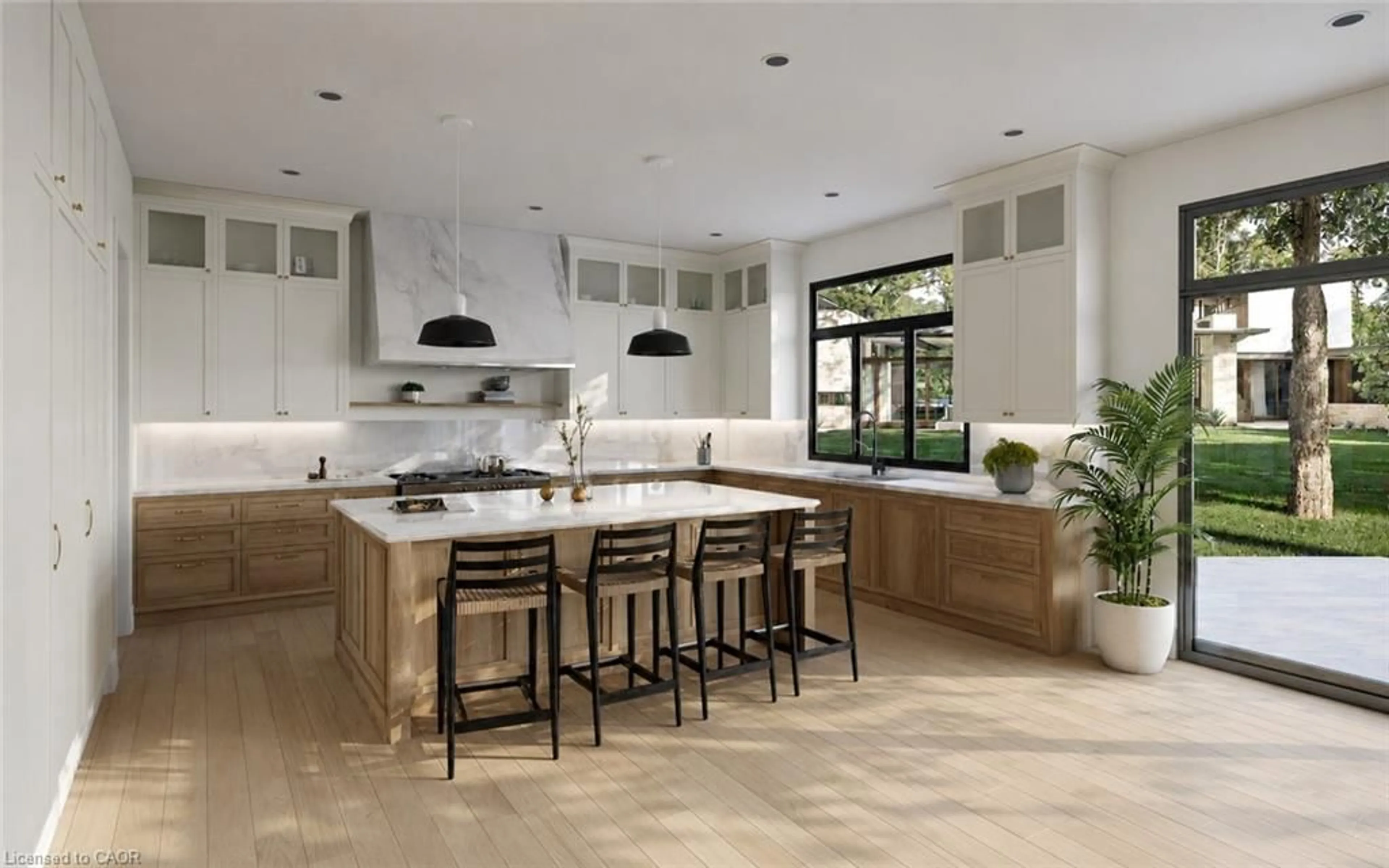 Contemporary kitchen, ceramic/tile floor for 9750 Twenty Rd, Hamilton Ontario L0R 1W0