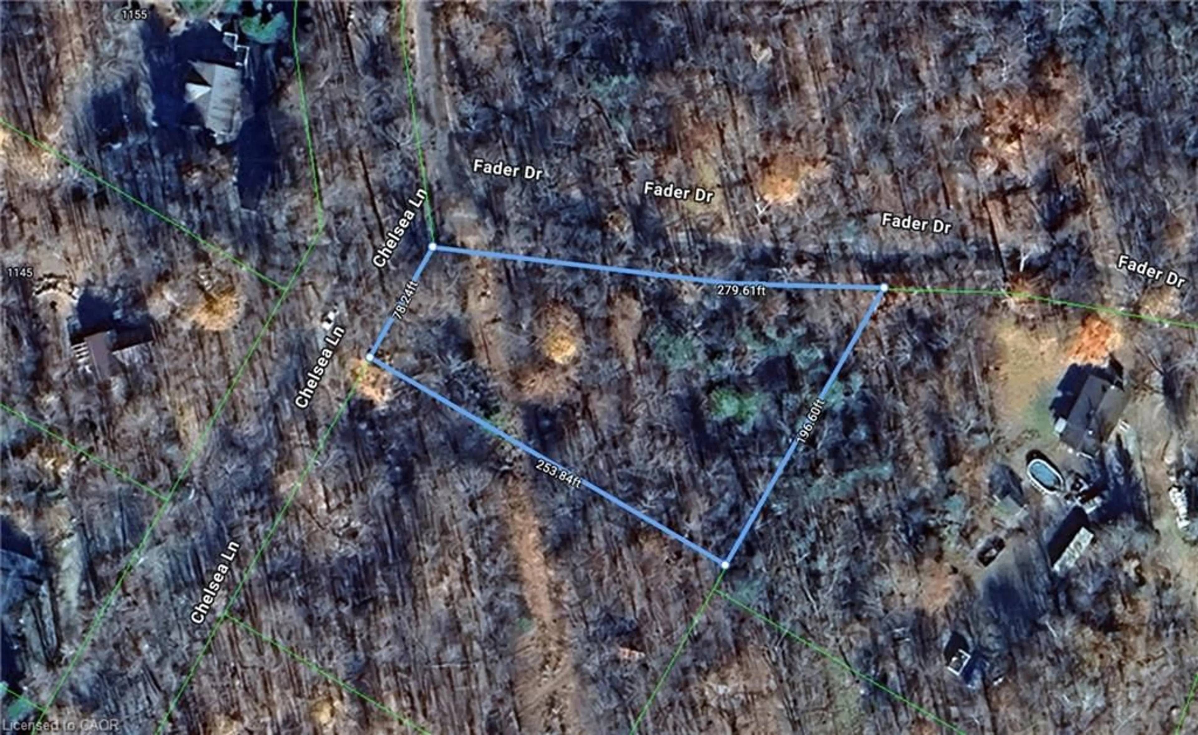 A pic from outside/outdoor area/front of a property/back of a property/a pic from drone, forest/trees view for N/A Fader Dr, Stanhope Ontario K0M 1J1