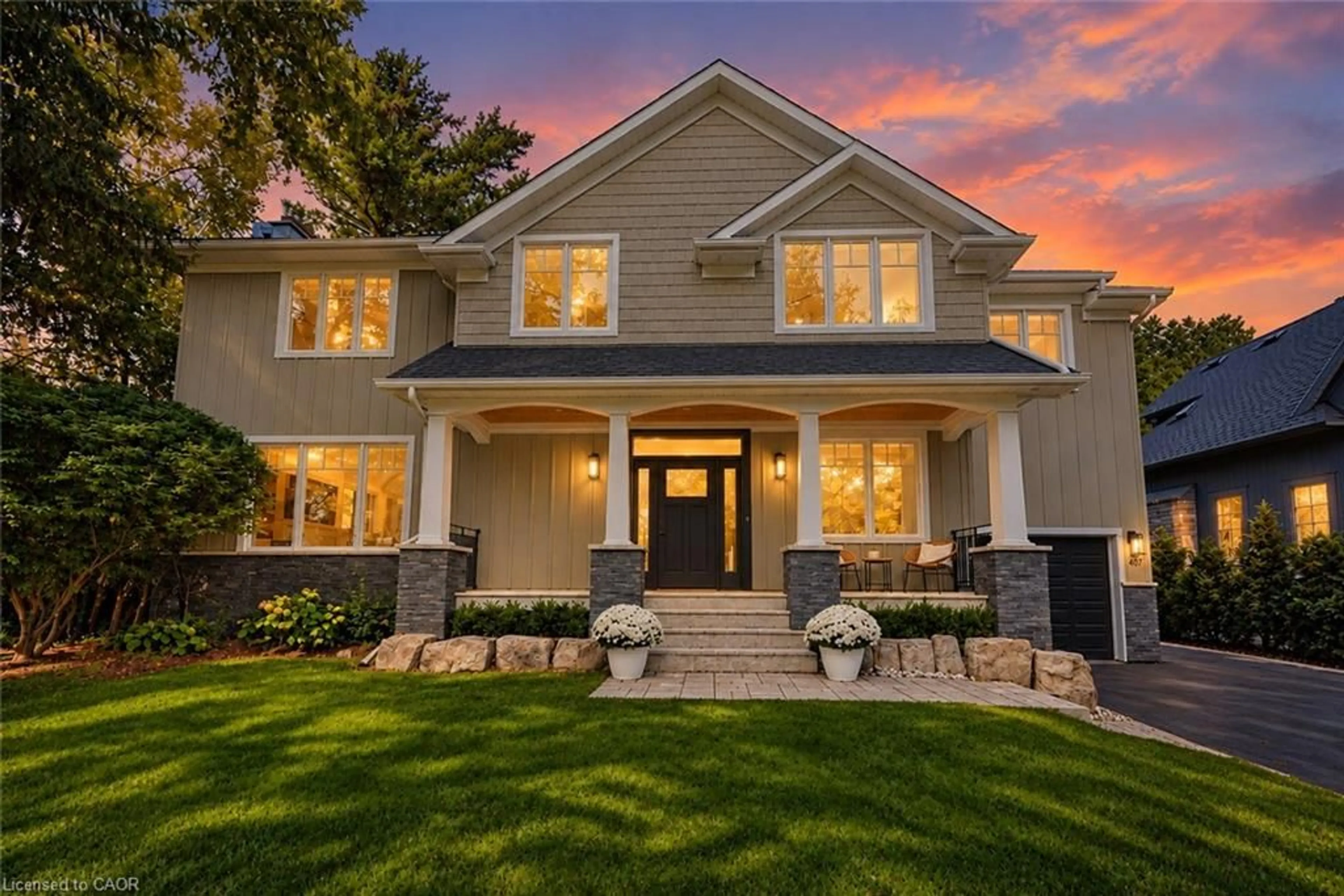 Home with brick exterior material, street for 407 Maple Grove Dr, Oakville Ontario L6J 4V8