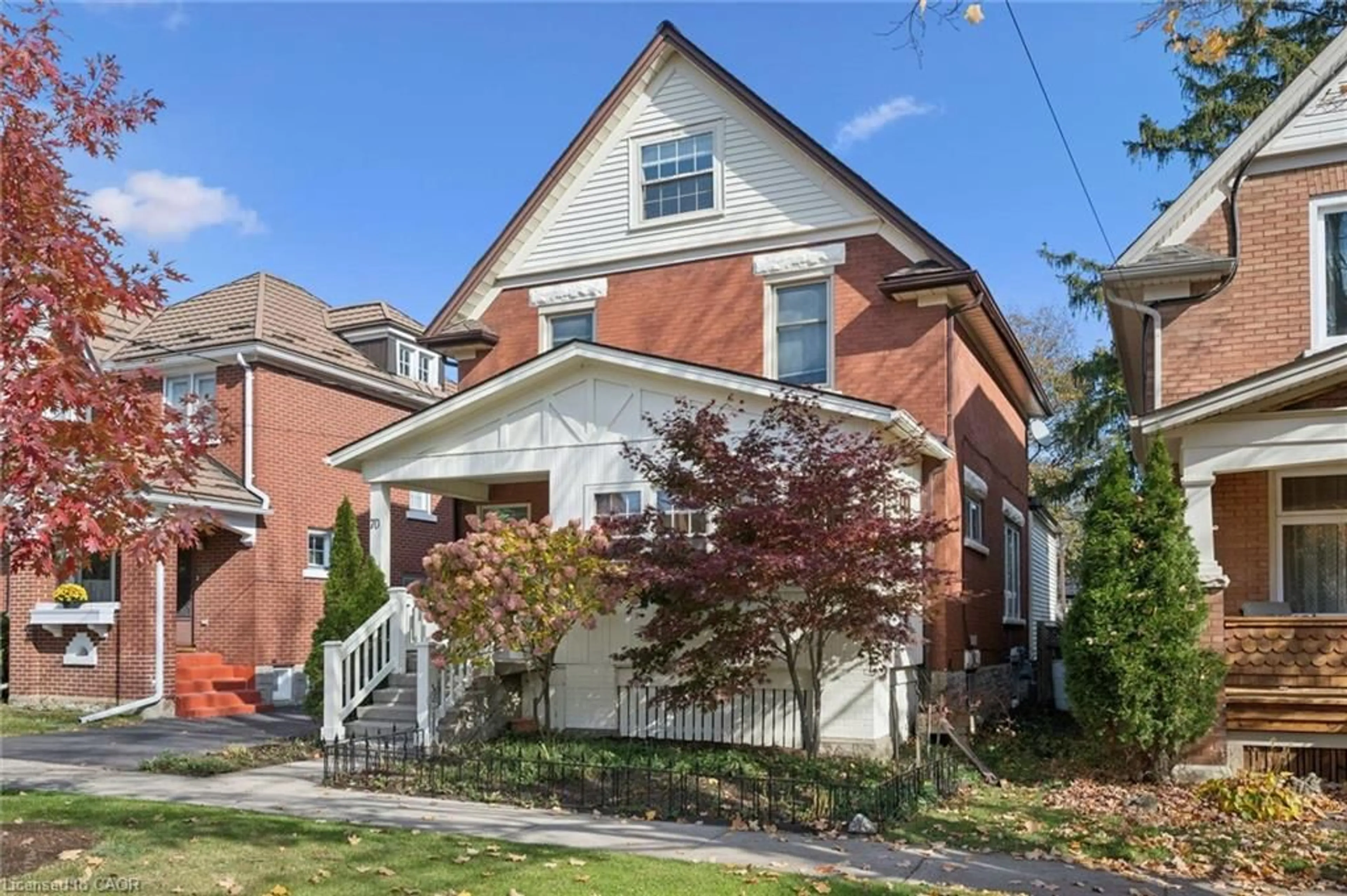 Home with brick exterior material, street for 70 Simeon St, Kitchener Ontario N2H 1S5