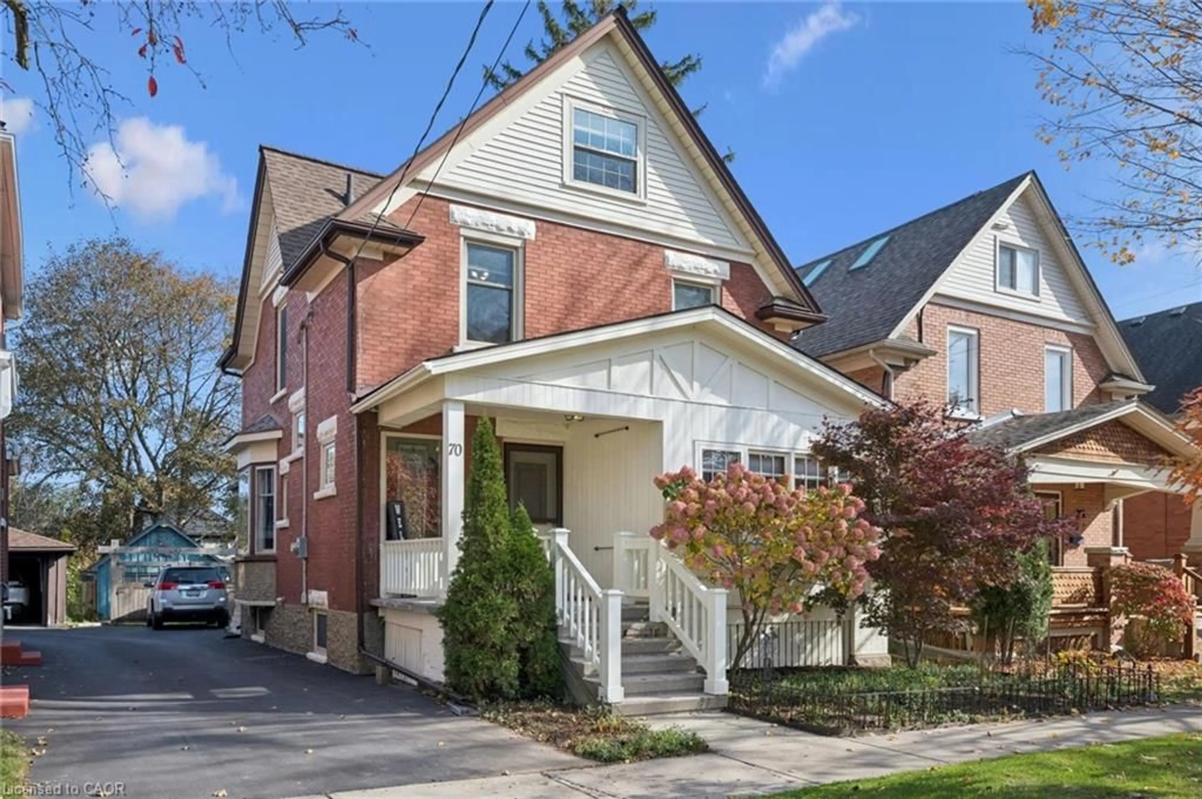 Home with brick exterior material, street for 70 Simeon St, Kitchener Ontario N2H 1S5
