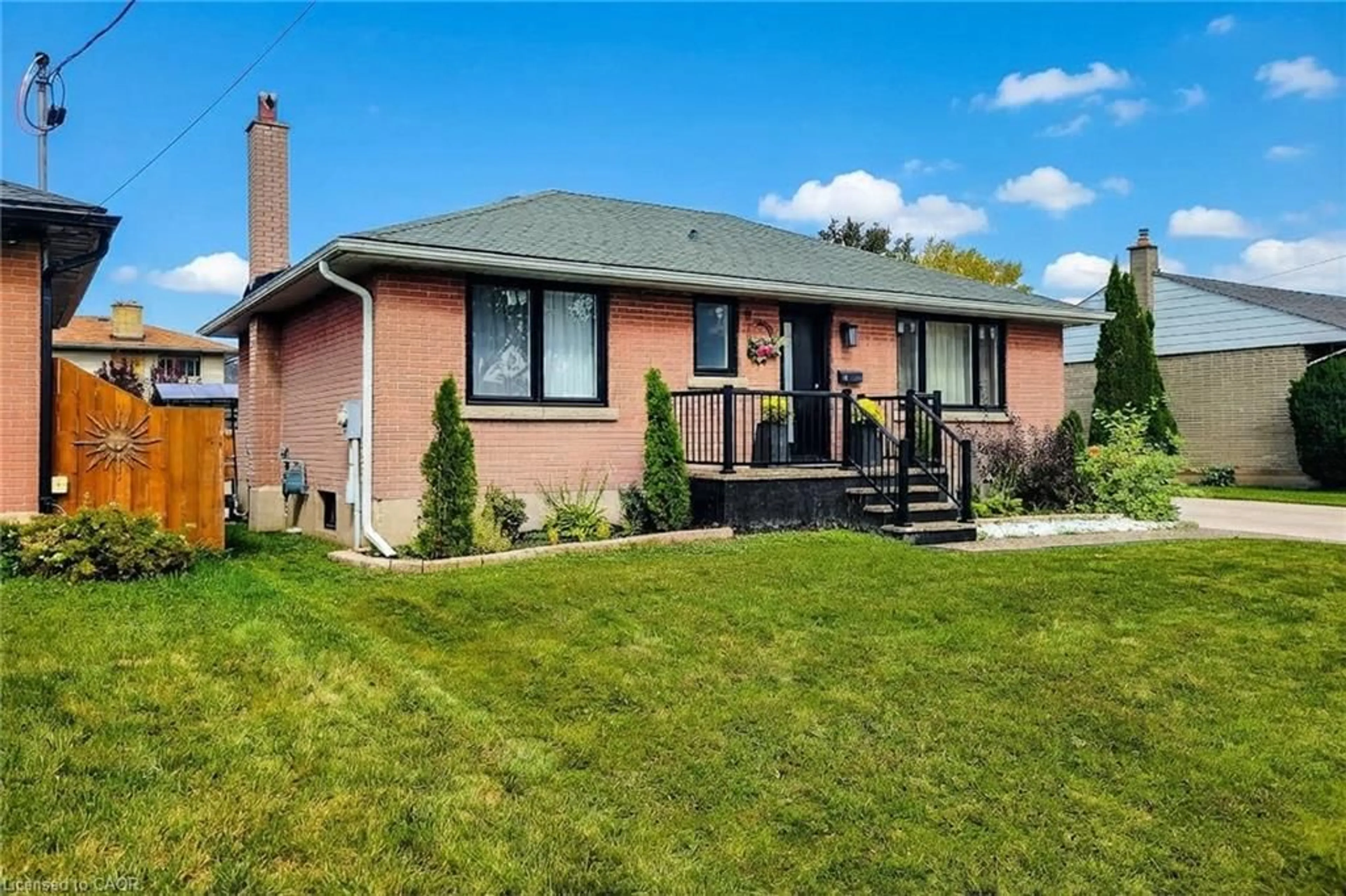 Home with brick exterior material, street for 8 Albemarle St, Brantford Ontario N3S 4N2