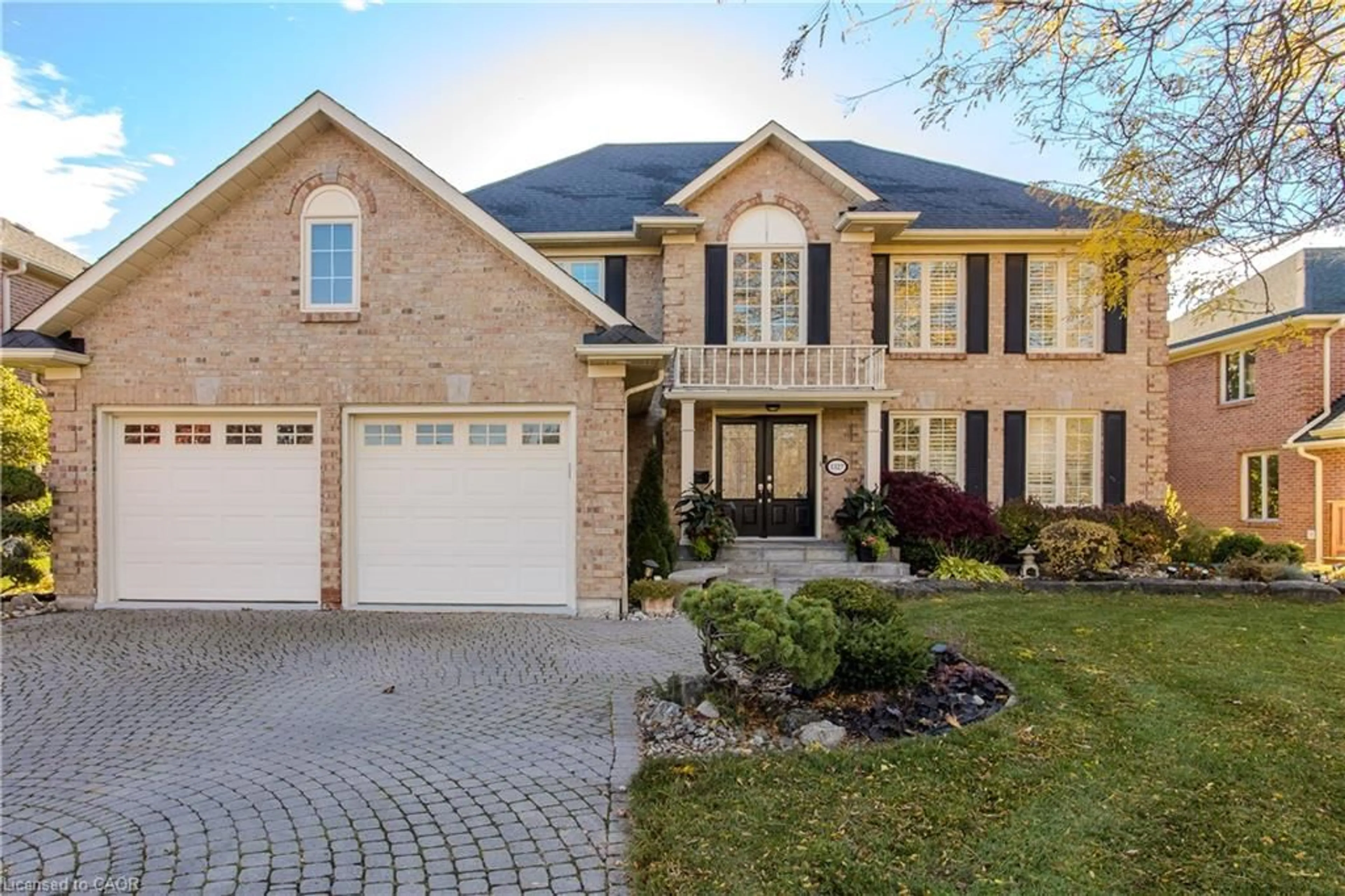Home with brick exterior material, street for 1327 Hazelton Blvd, Burlington Ontario L7P 4V1