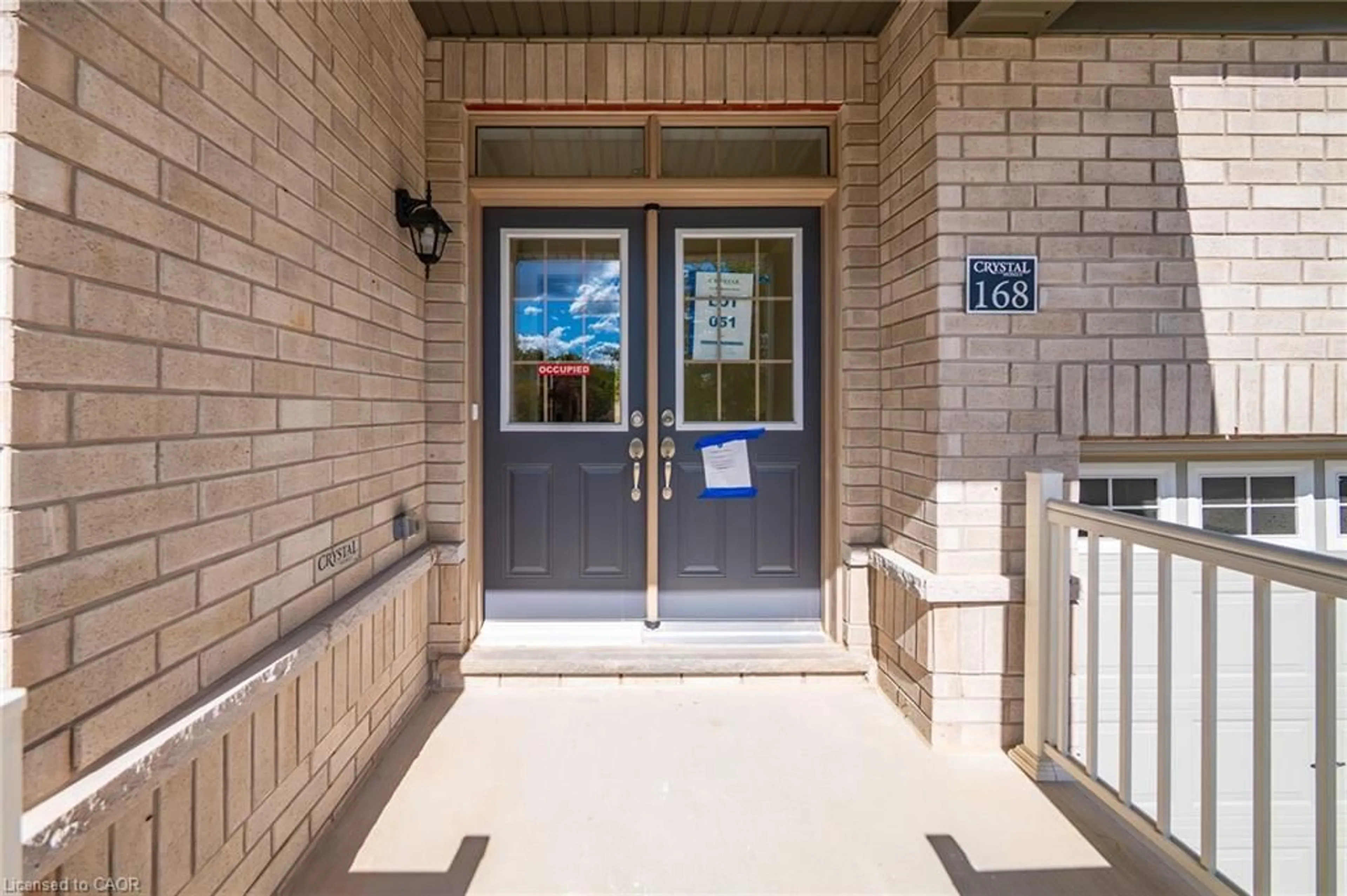 Indoor entryway for 168 Bendemere Rd, Paris Ontario N3L 0R5