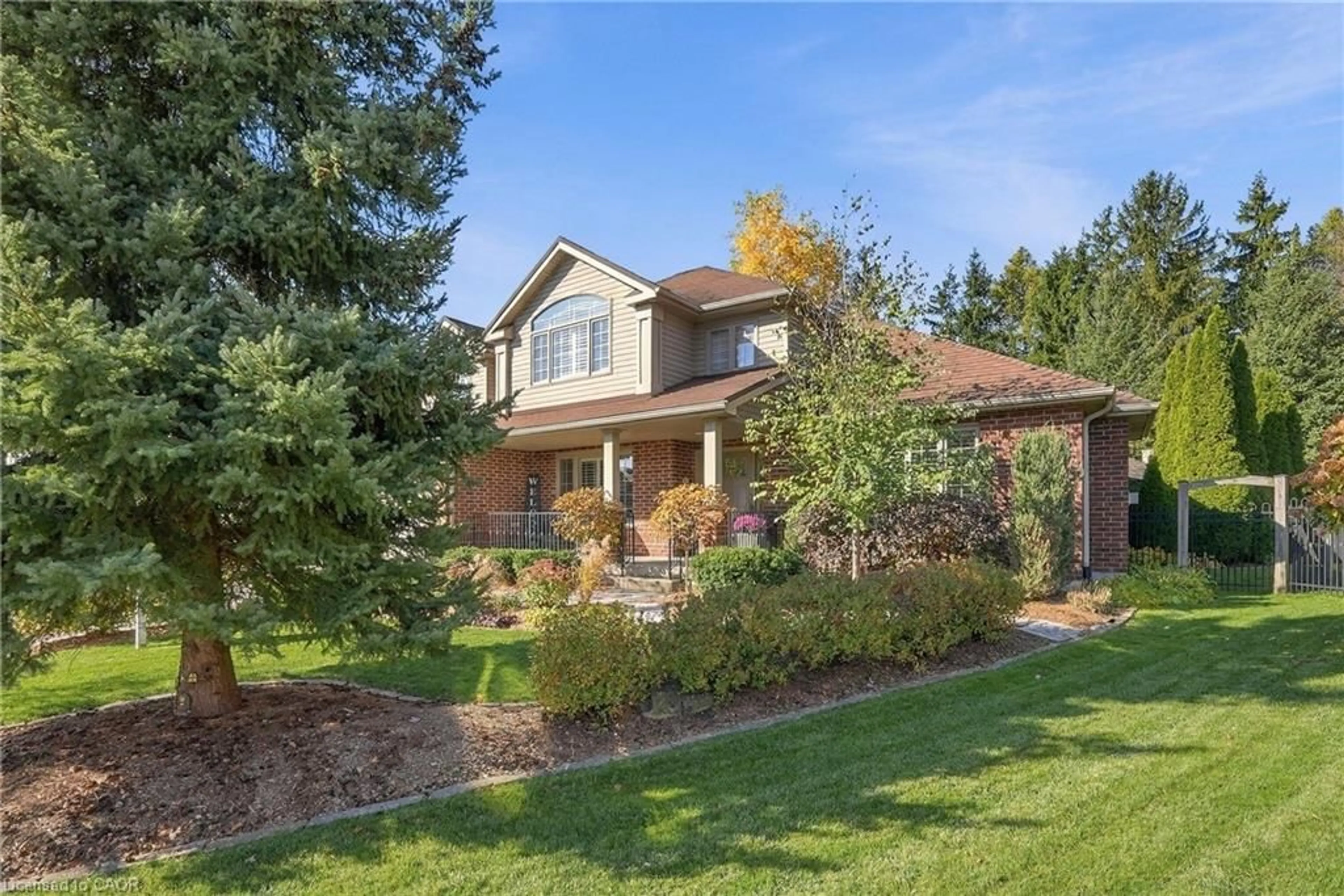 Home with brick exterior material, street for 43 Wagon St, Kitchener Ontario N2P 2T5