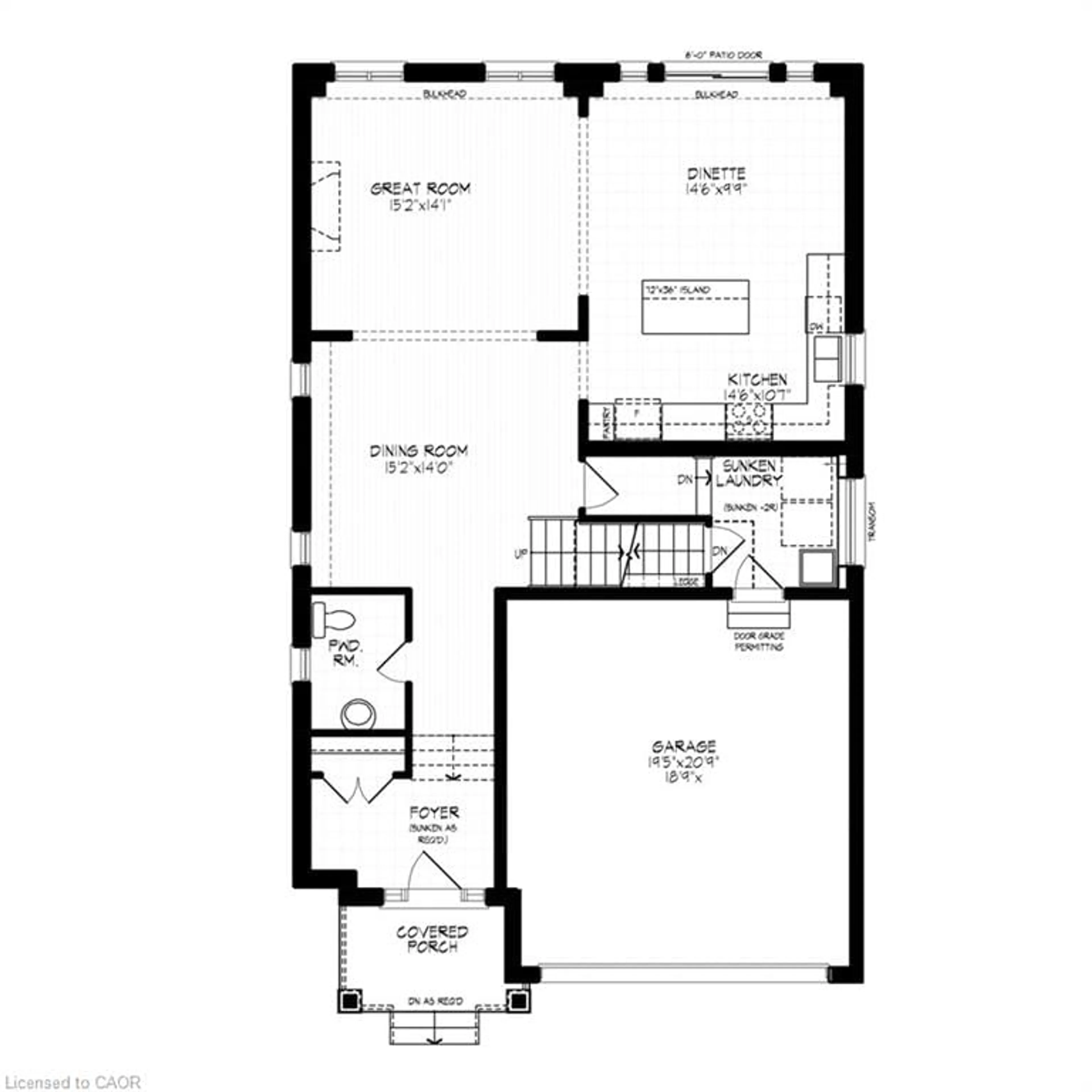 Floor plan for 706 Autumn Willow Dr, Waterloo Ontario N2V 0H8