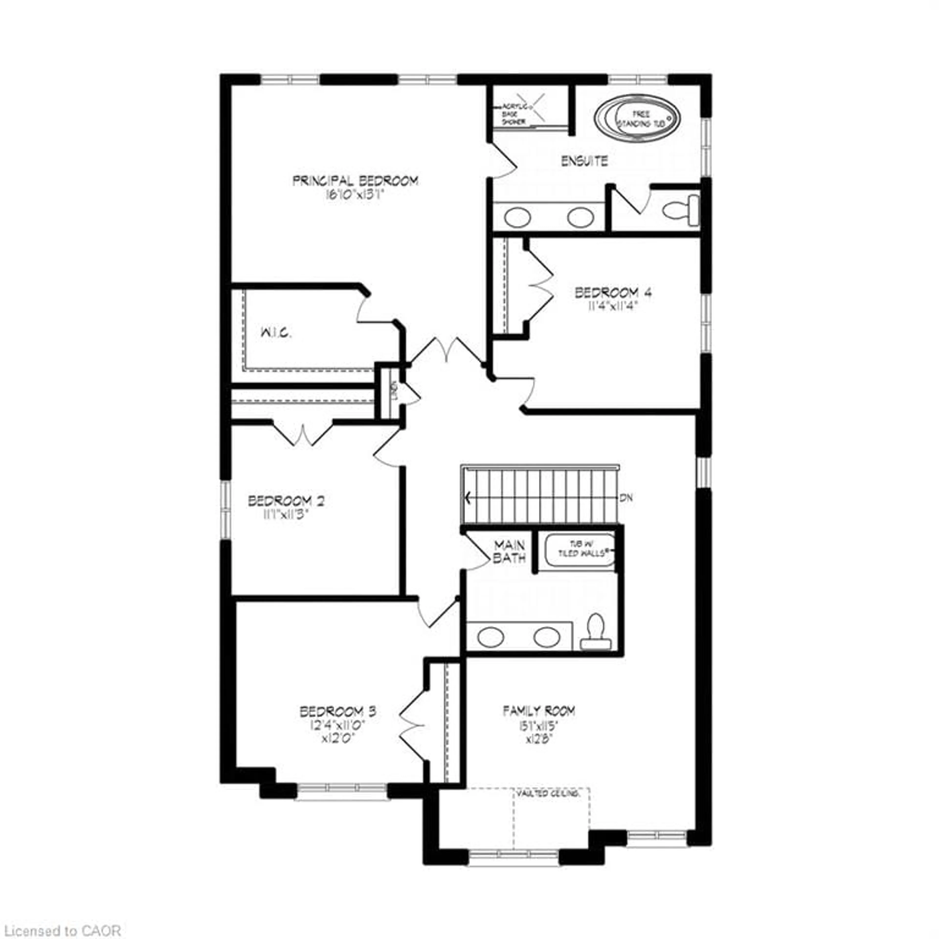 Floor plan for 706 Autumn Willow Dr, Waterloo Ontario N2V 0H8