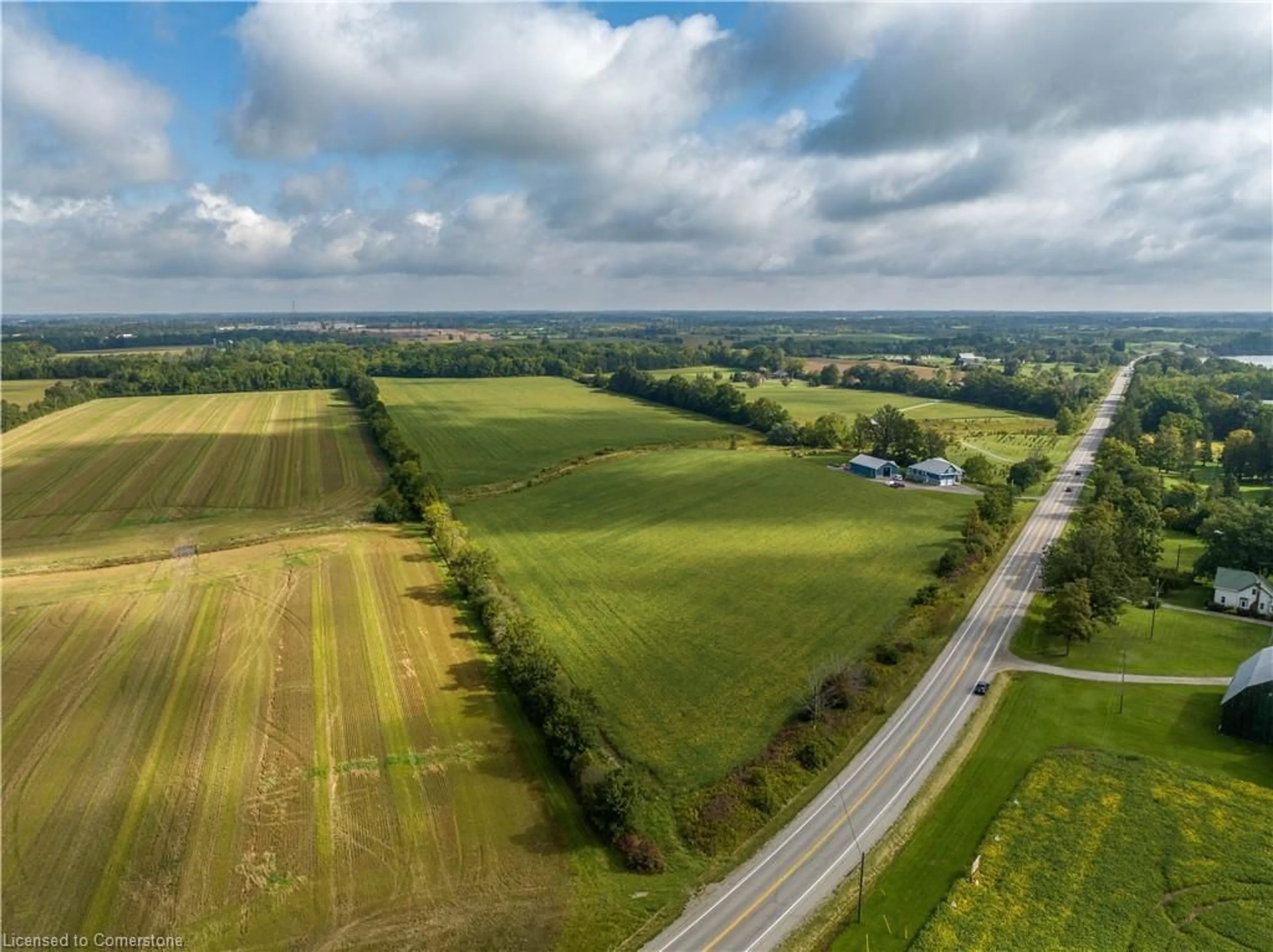 A pic from outside/outdoor area/front of a property/back of a property/a pic from drone, unknown for 1358 #54 Hwy, Caledonia Ontario N3W 2G9