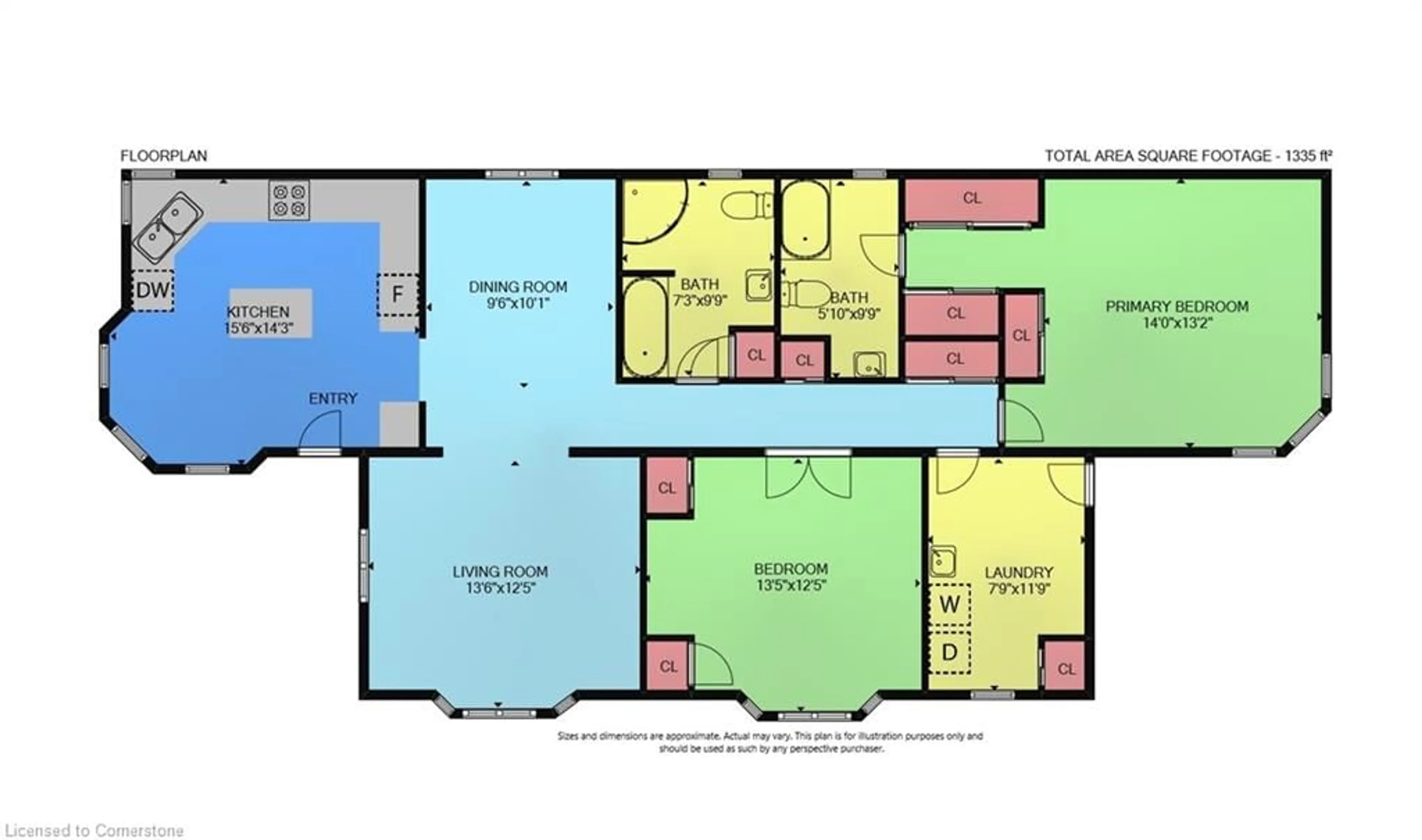 Floor plan for 3033 Townline Rd #278, Stevensville Ontario L0S 1S1