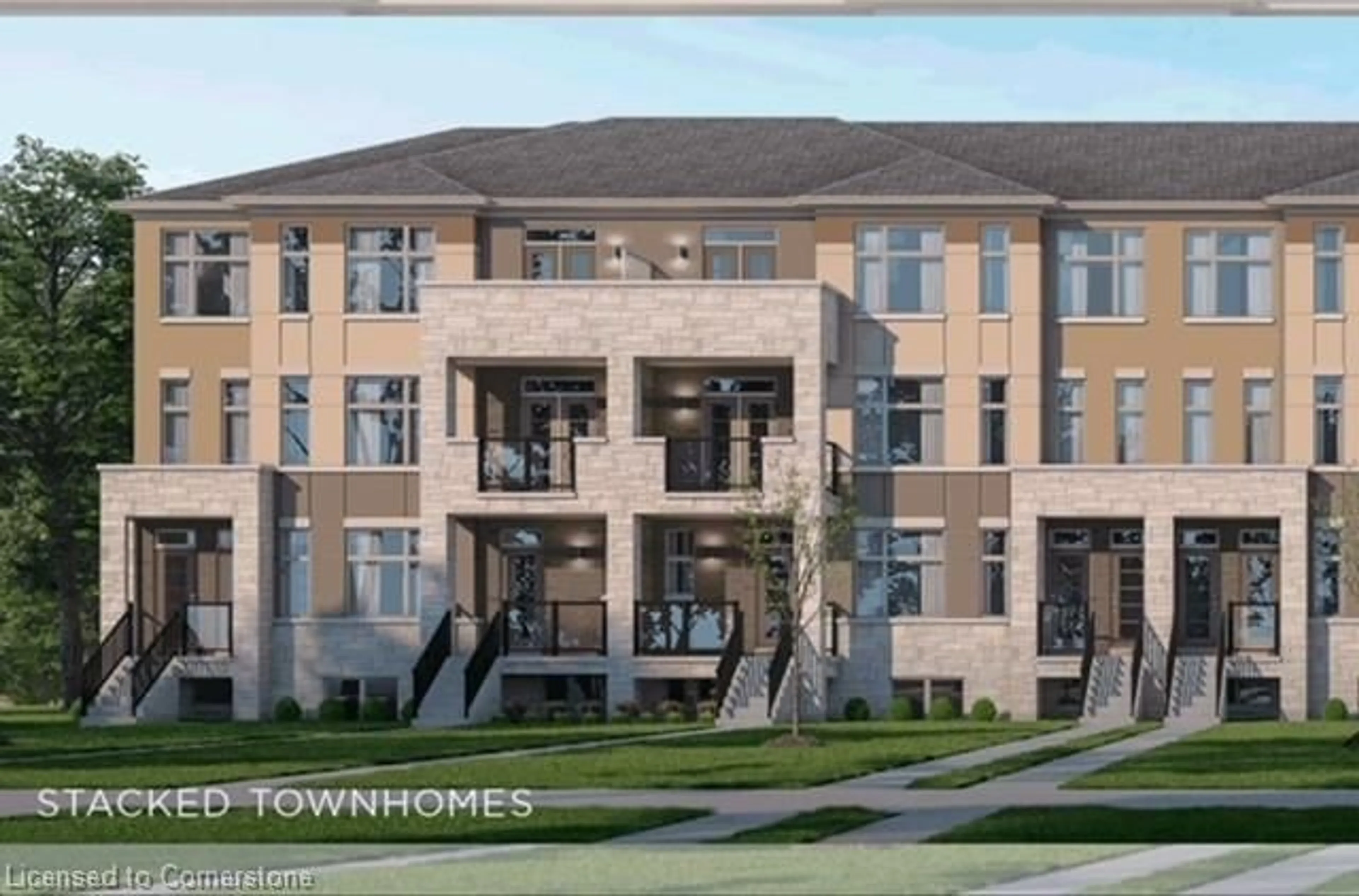 A pic from exterior of the house or condo, the front or back of building for 45 Fieldridge Cres #22, Brampton Ontario L6R 0A7