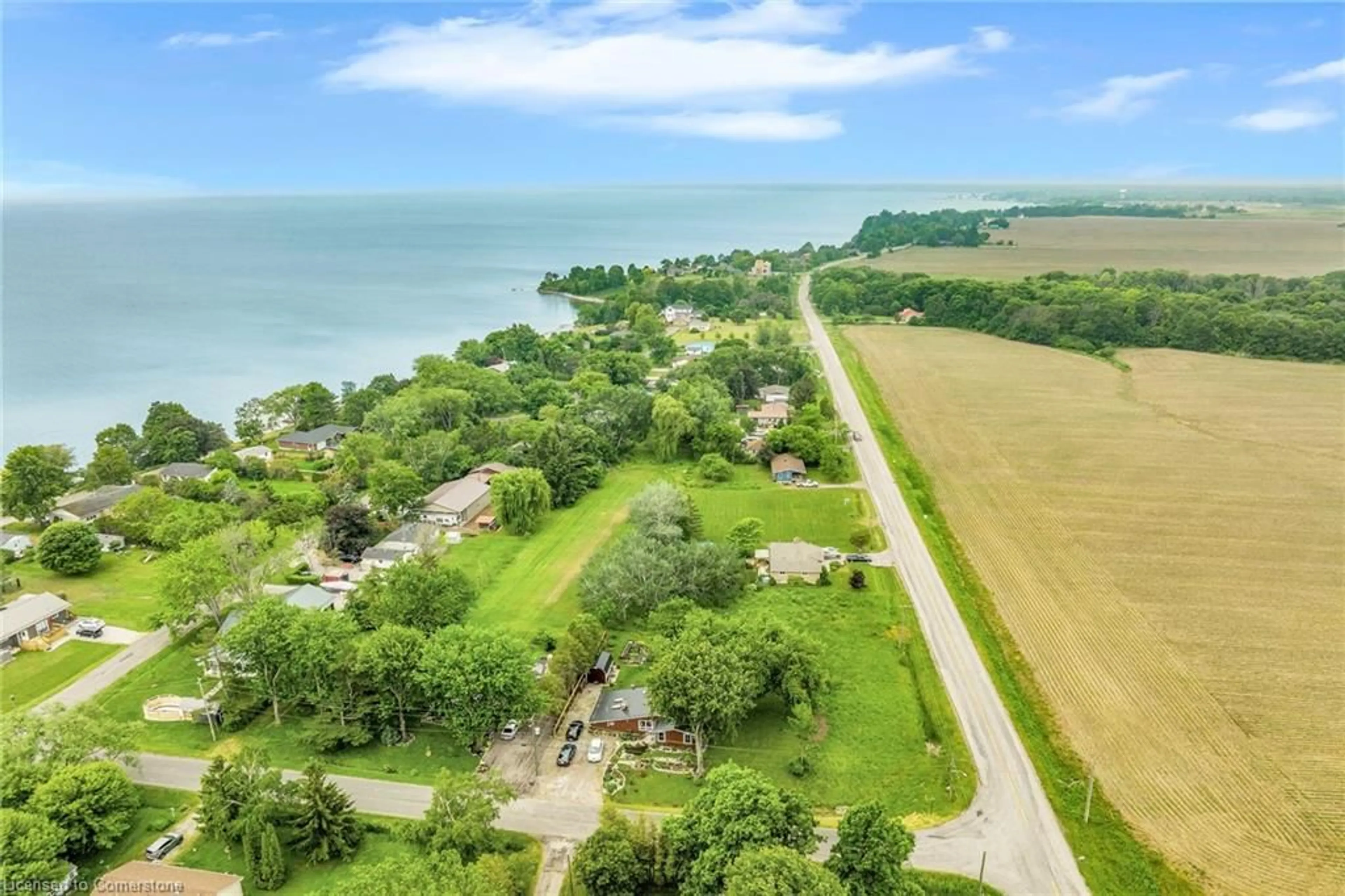 A pic from exterior of the house or condo, the view of lake or river for LT 38-39 New Lakeshore Rd, Port Dover Ontario N0A 1N8