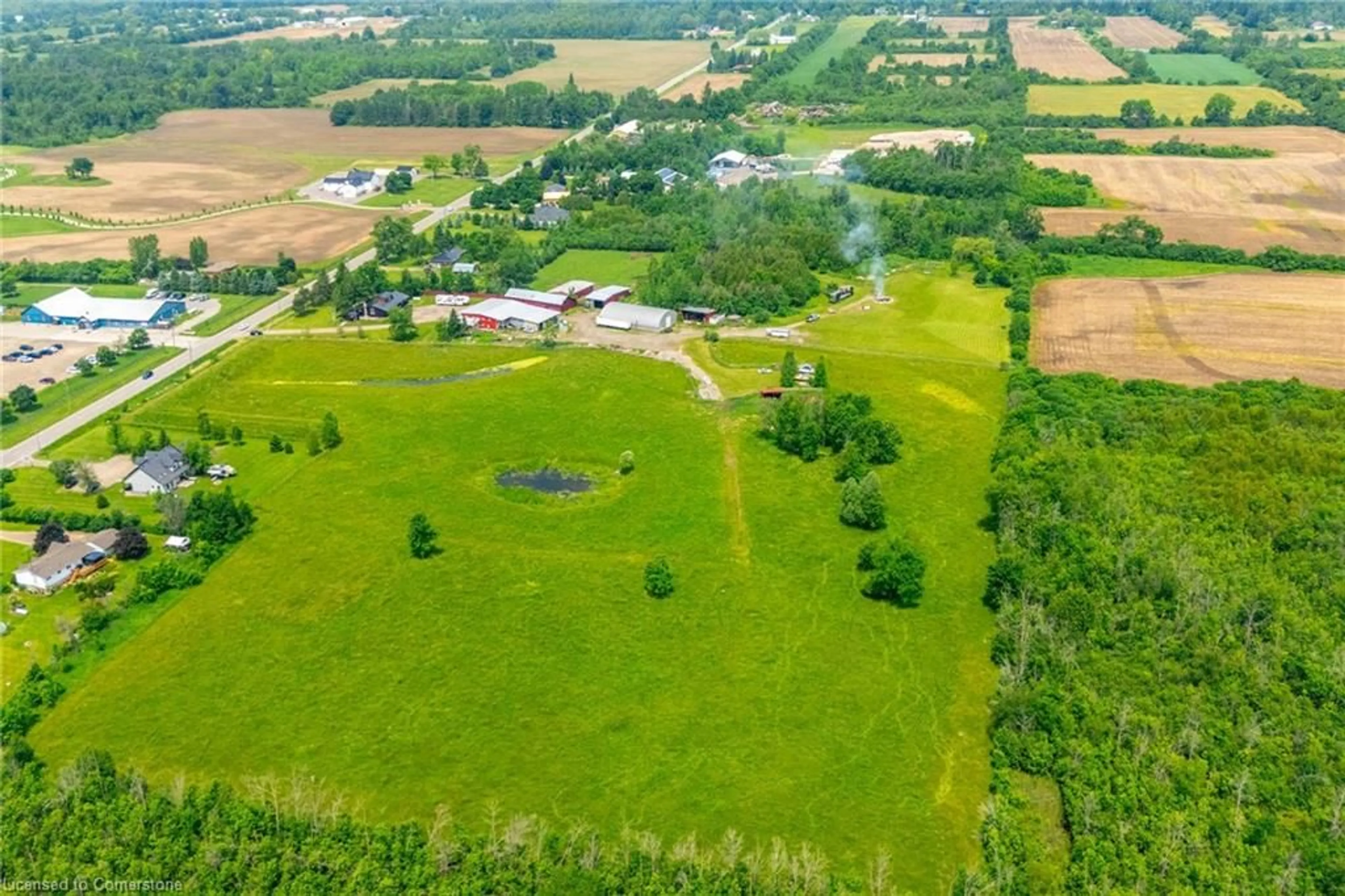 Patio, the fenced backyard for 928 Brock Rd, Flamborough Ontario L9H 5E4