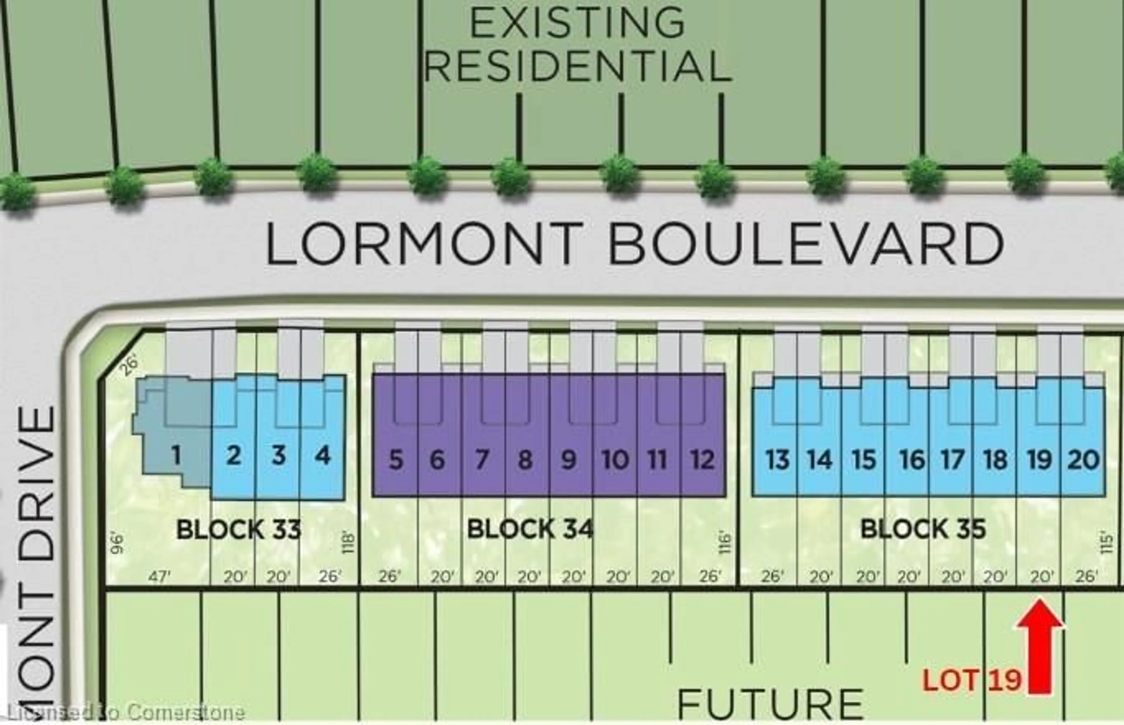 Floor plan for 203 Lormont Blvd, Stoney Creek Ontario L8J 0K2