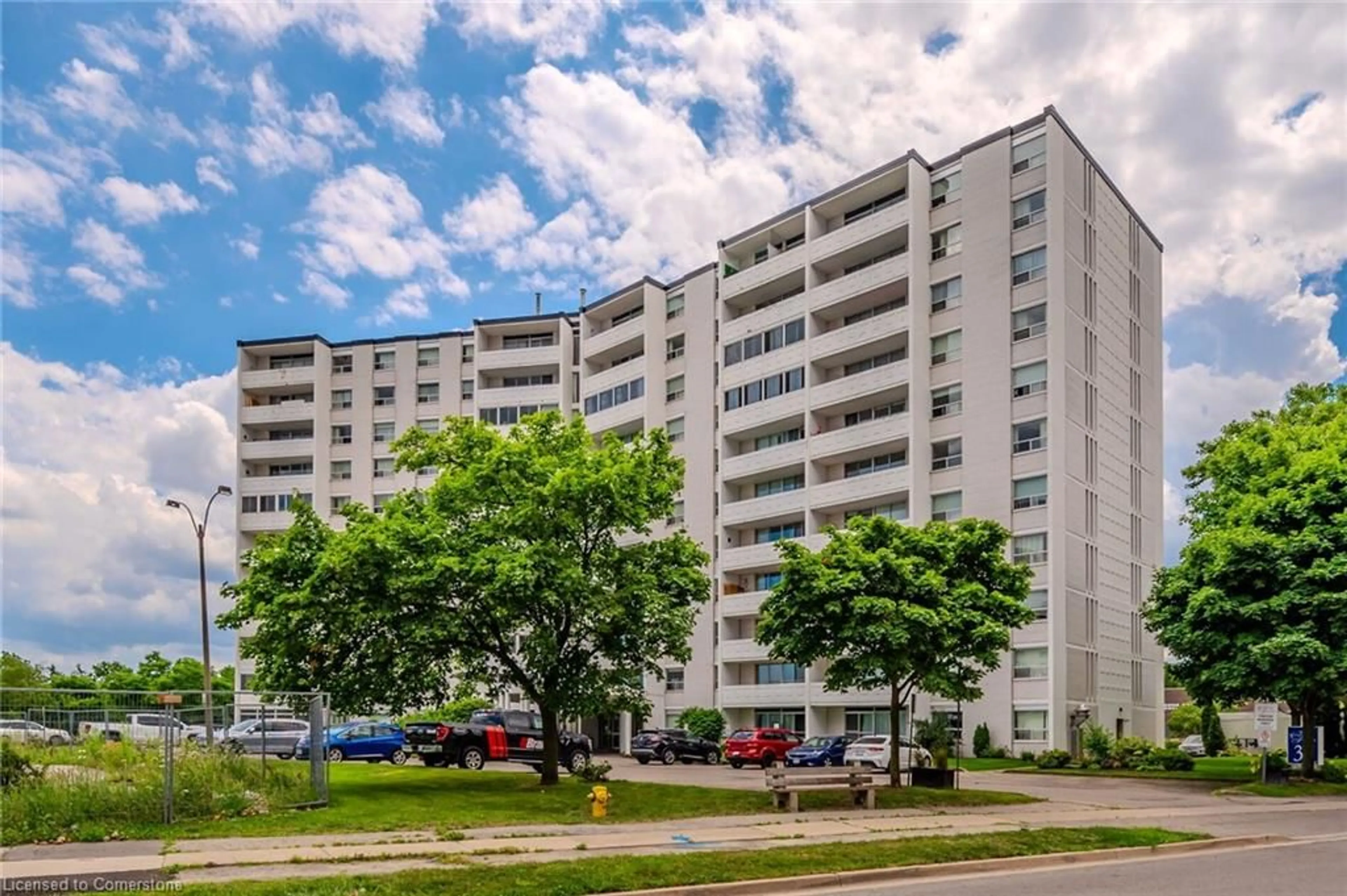 A pic from exterior of the house or condo, the street view for 35 Towering Heights Blvd #608, St. Catharines Ontario L2R 3G7