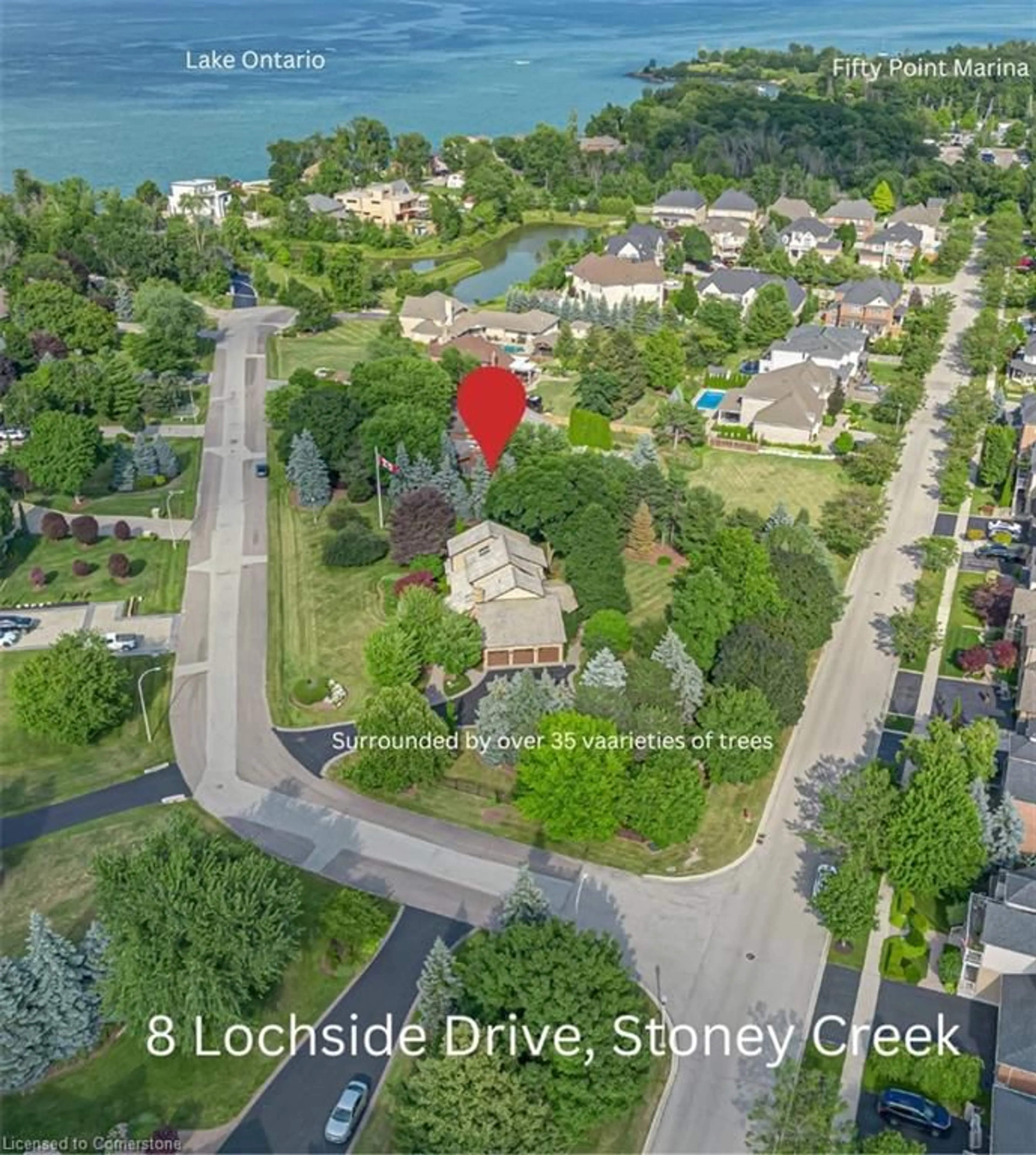 Street view for 8 Lochside Dr, Stoney Creek Ontario L8E 5T6