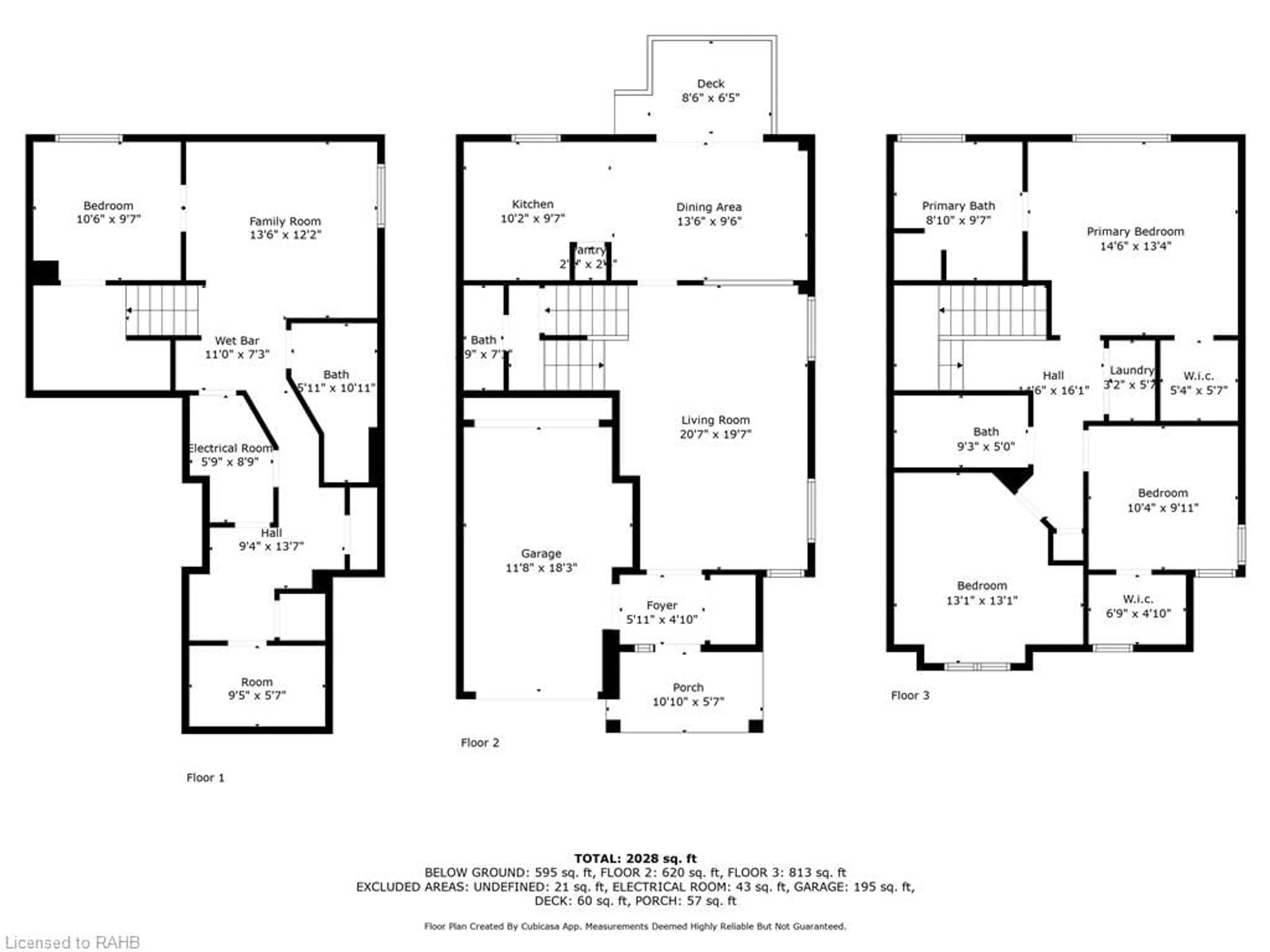 Floor plan for 63 Fiddlehead Cres, Waterdown Ontario L8B 0Y1