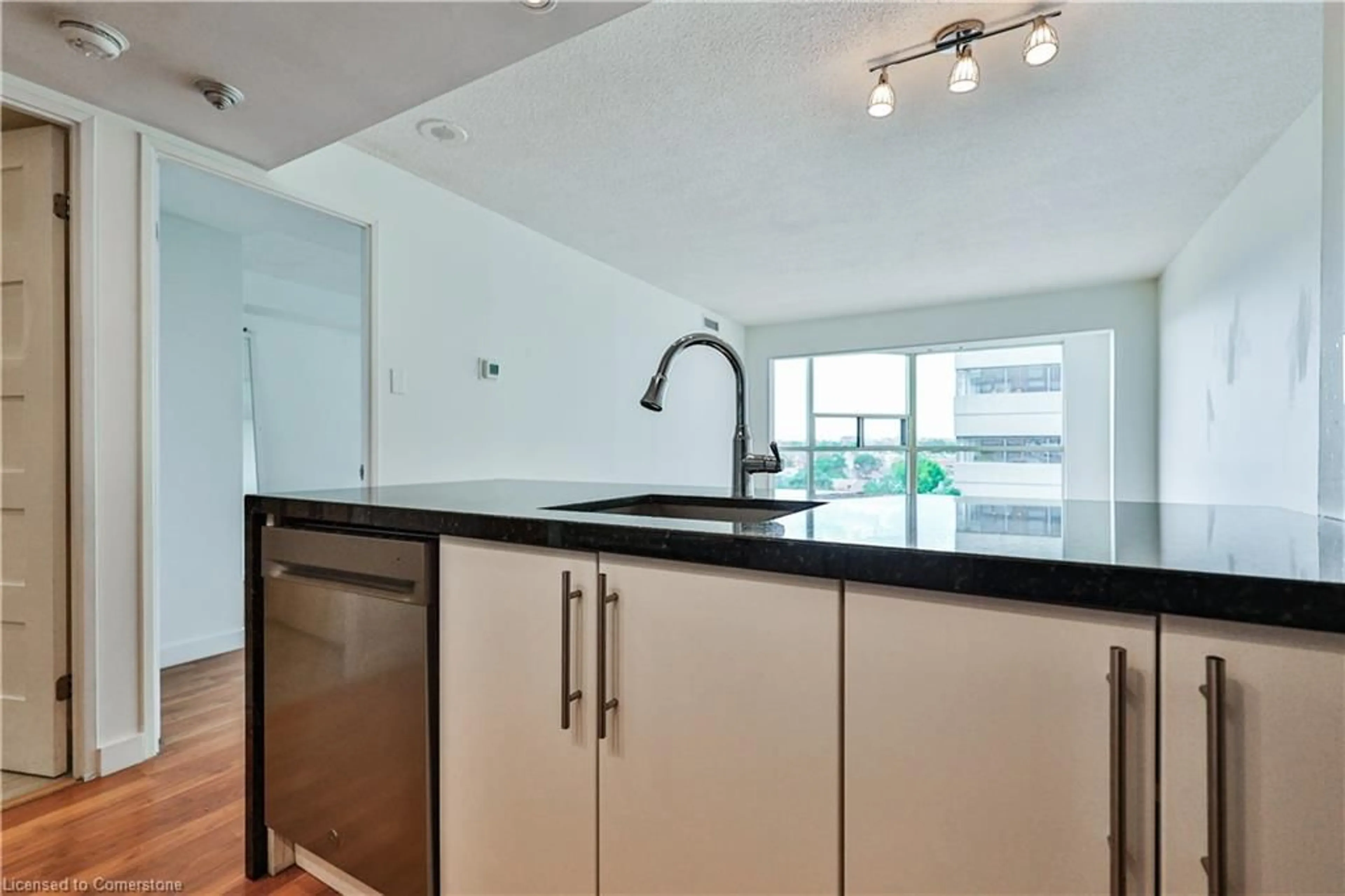 Standard kitchen, wood floors for 725 King St #901, Toronto Ontario M5V 2W9