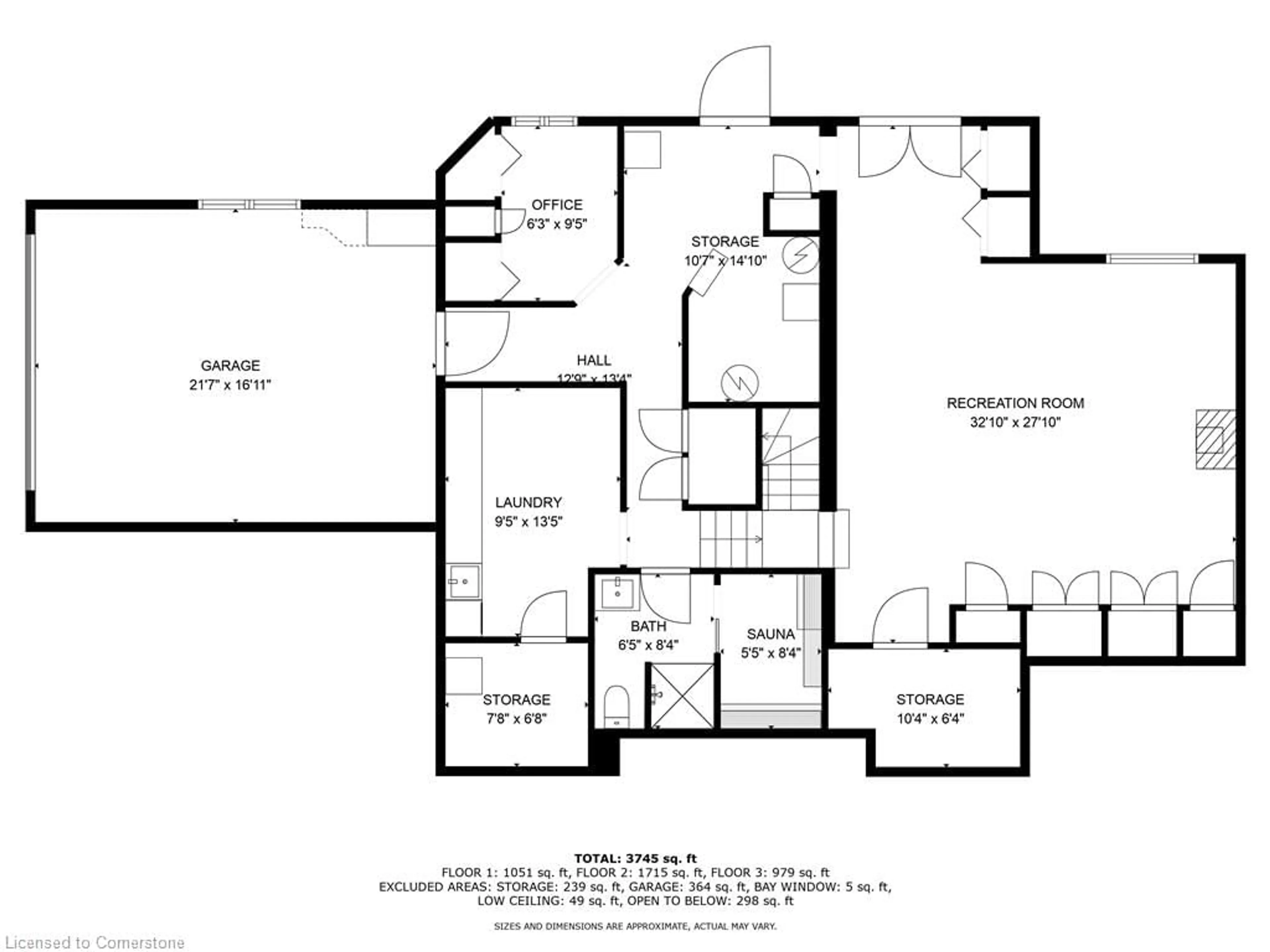 Floor plan for 304399 South Line, Priceville Ontario N0C 1K0