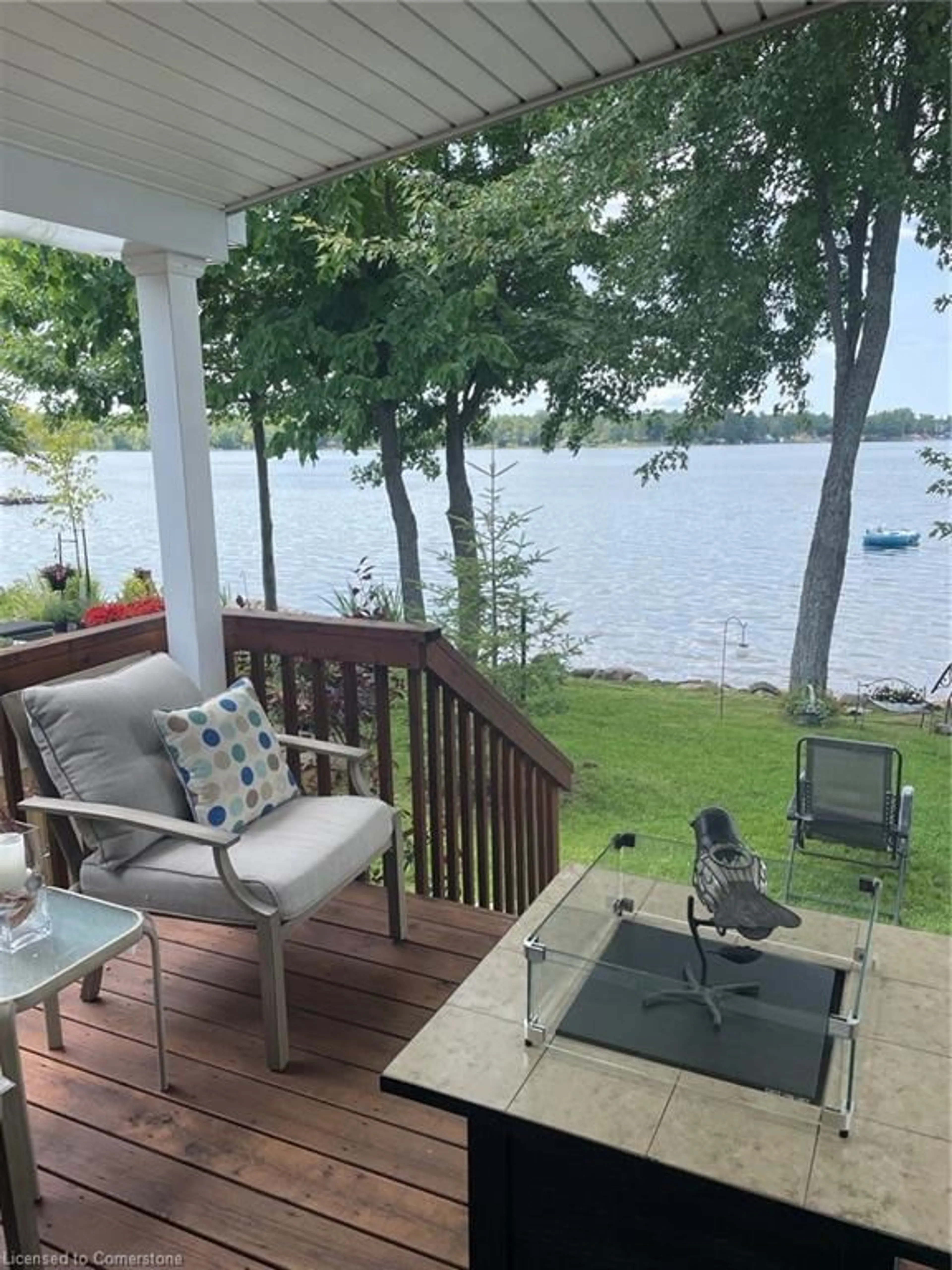 Patio, cottage for 3500 Lauderdale Point Cres #17, Severn Ontario P0E 1N0