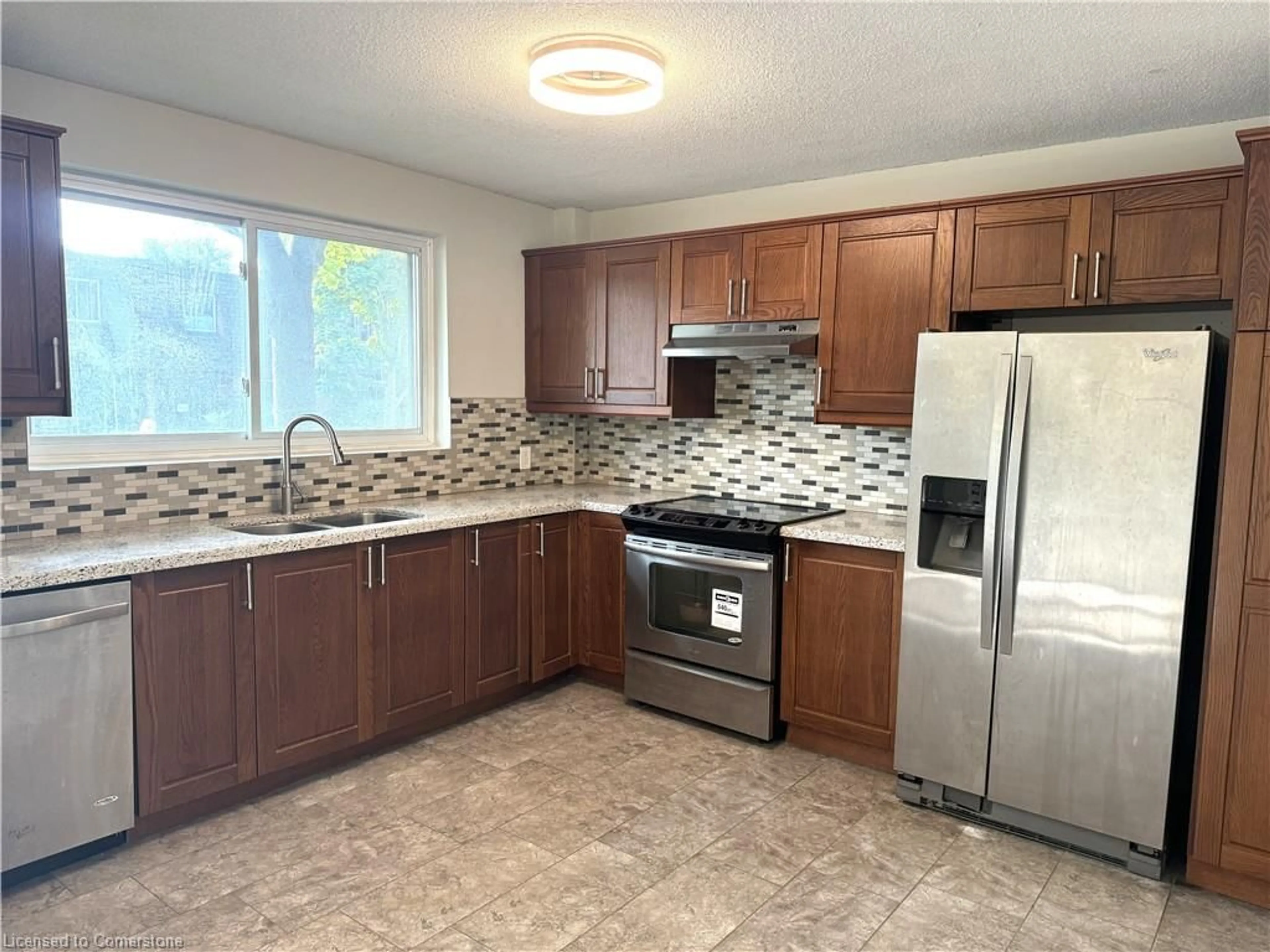 Standard kitchen, ceramic/tile floor for 688 Dynes Rd #1, Burlington Ontario L7N 2V6