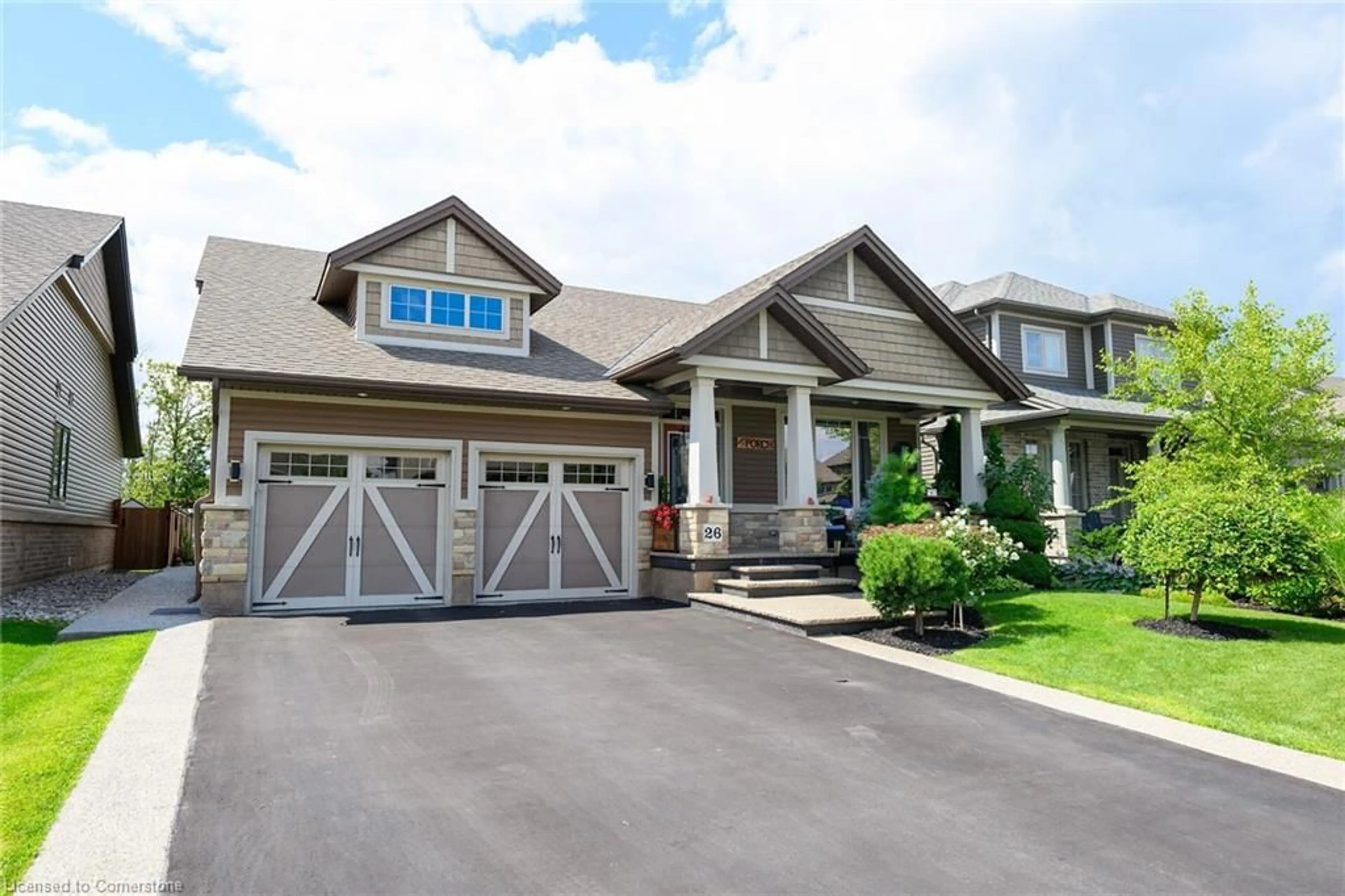 Frontside or backside of a home, cottage for 26 Harvest Gate, Smithville Ontario L0R 2A0