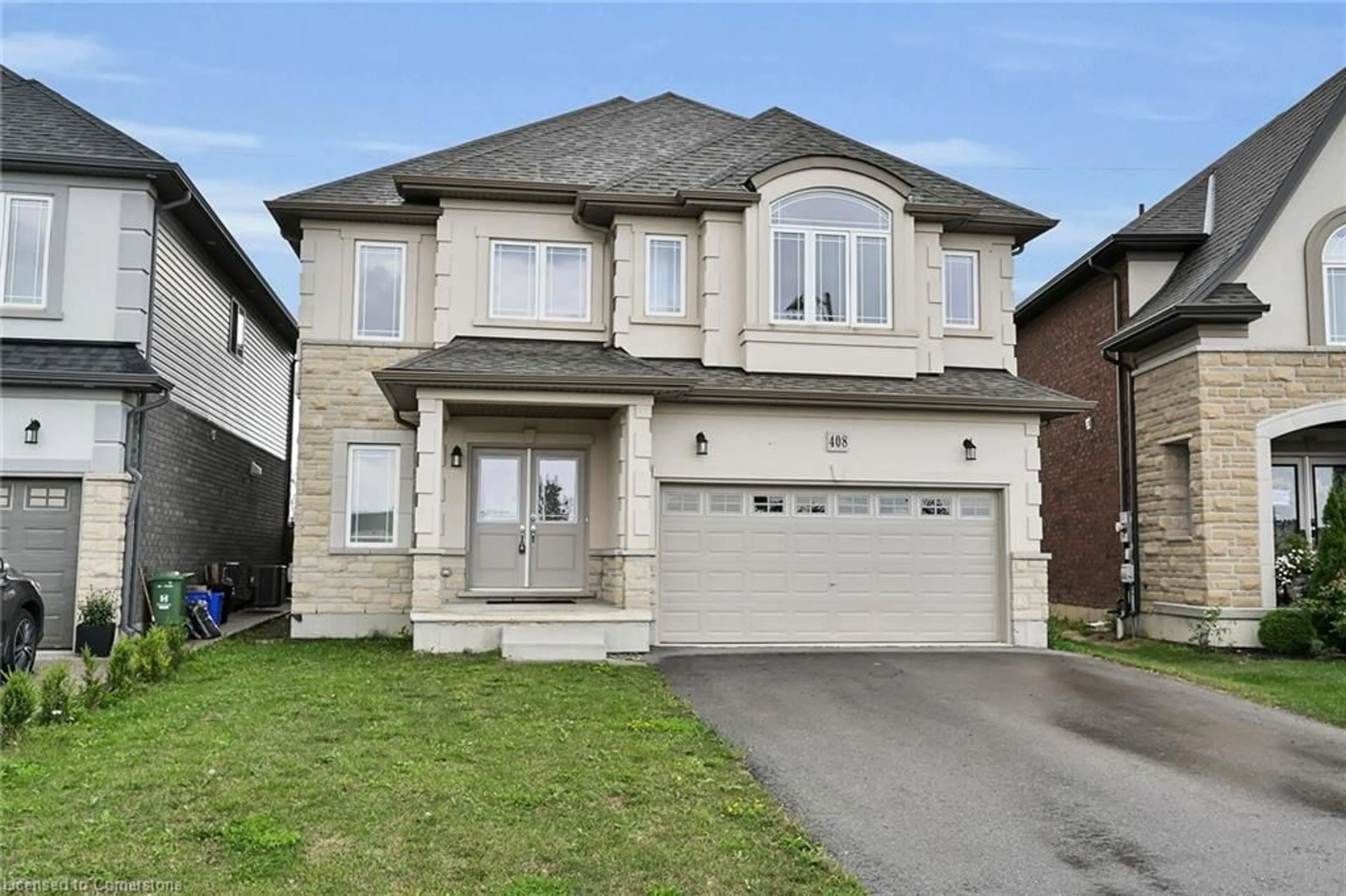 Home with brick exterior material, street for 408 Dalgleish Trail, Stoney Creek Ontario L0R 1P0