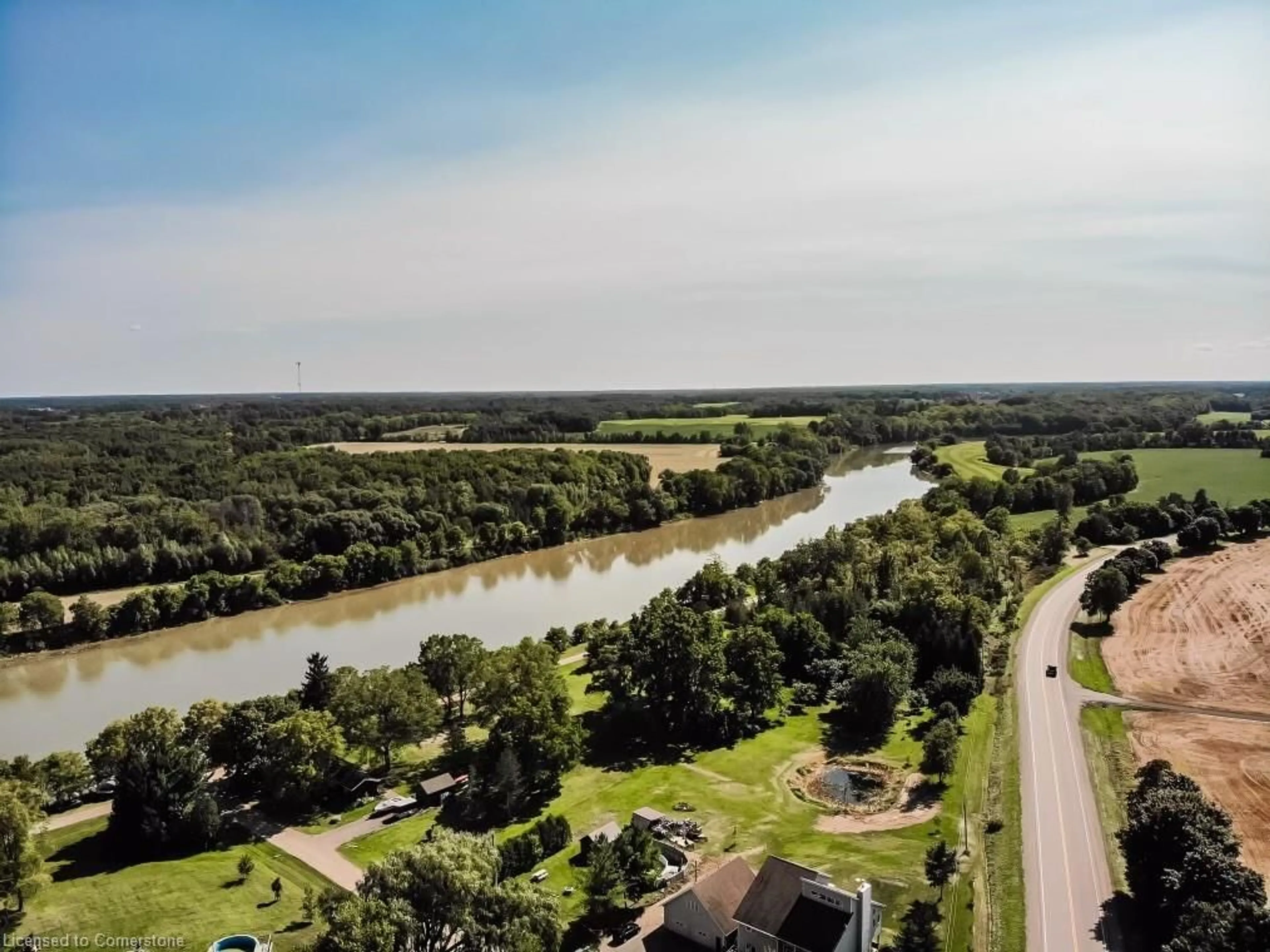 A pic from exterior of the house or condo, the view of lake or river for 721 Hwy 54, Brantford Ontario N3T 5L9