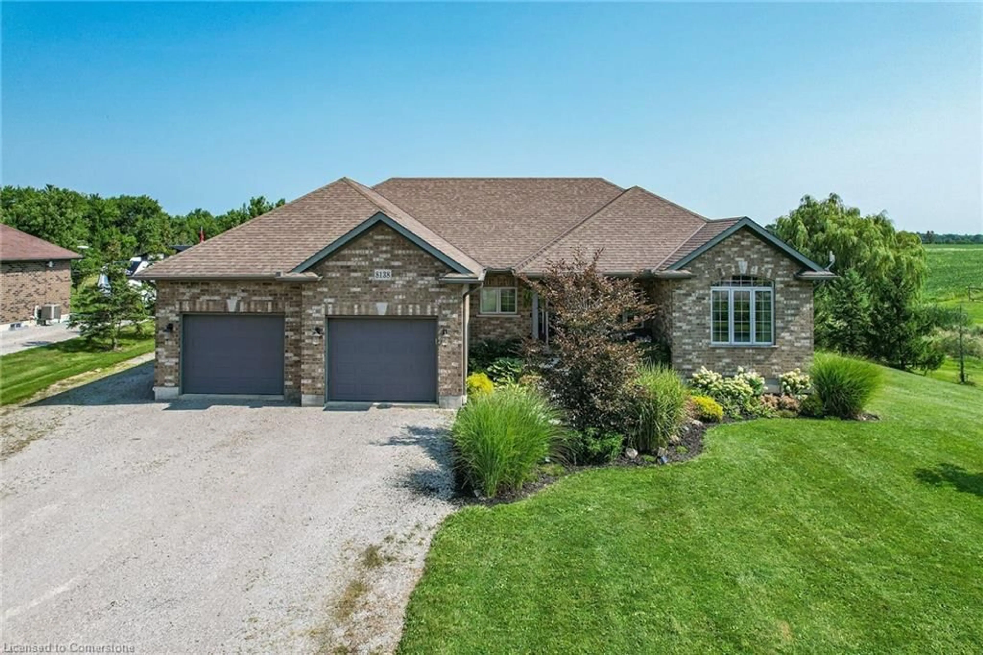 Home with brick exterior material for 8138 Canborough Rd, Dunnville Ontario N1A 2W1